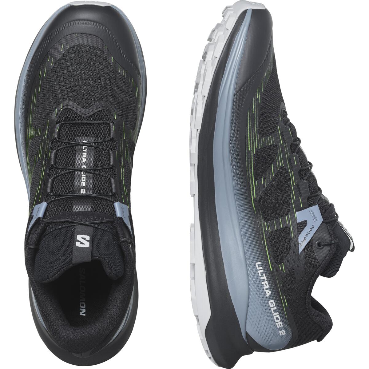 SALOMON ULTRA GLIDE 2 Black / Flint Stone / Green Gecko