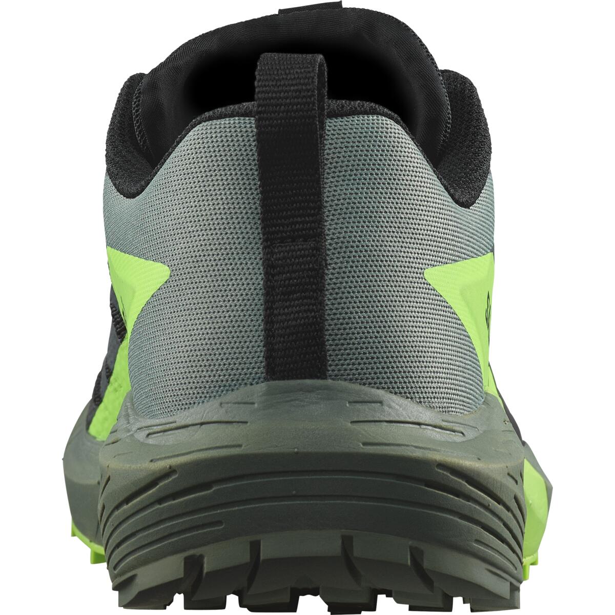 SALOMON SENSE RIDE 5 Black / Laurel Wreath / Green Gecko