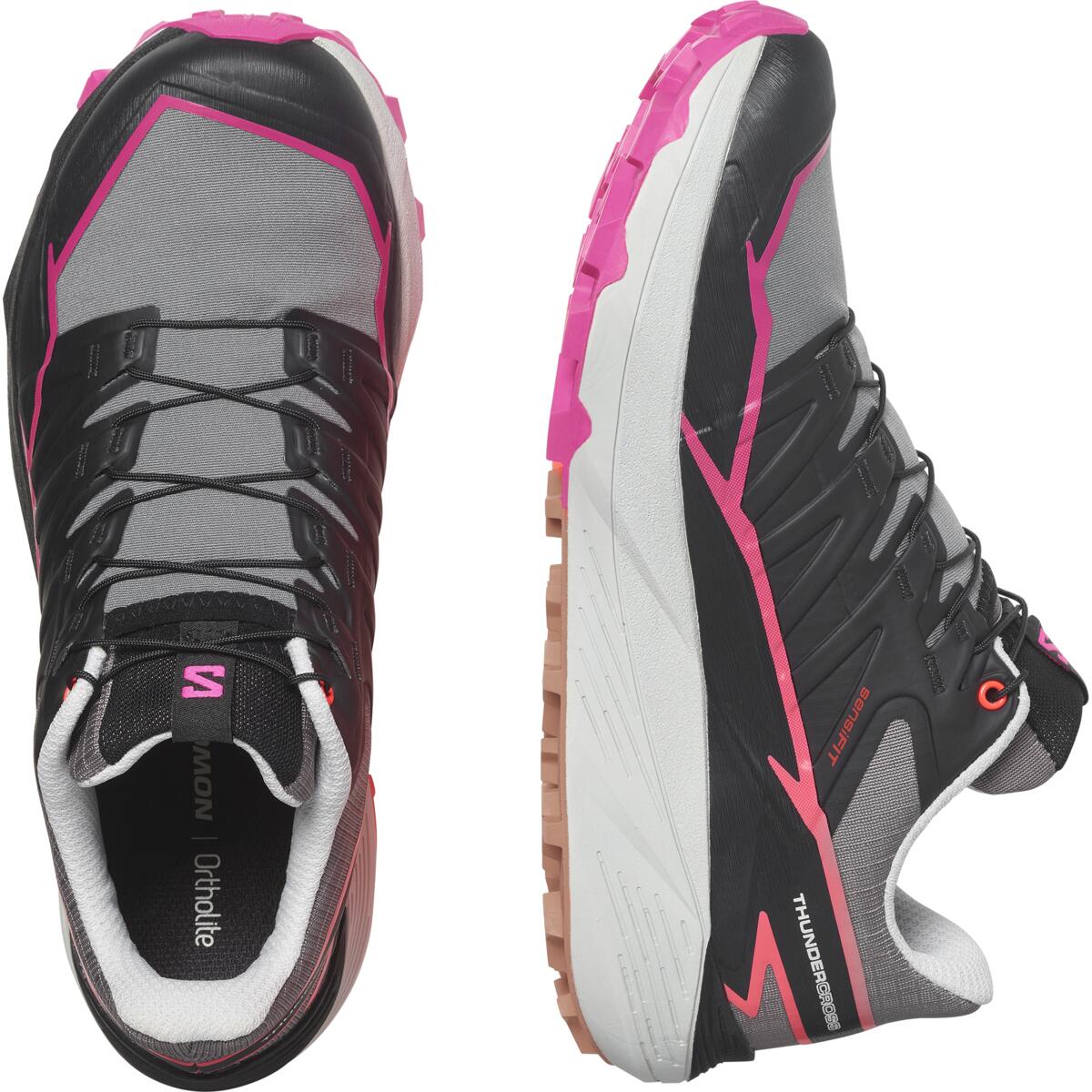 SALOMON THUNDERCROSS Plum Kitten / Black / Pink Glo