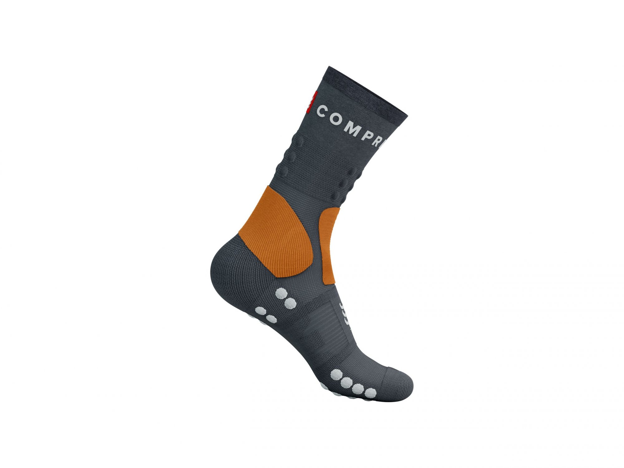 COMPRESSPORT HIKING SOCKS - MAGNET/AUTUMN GLORY