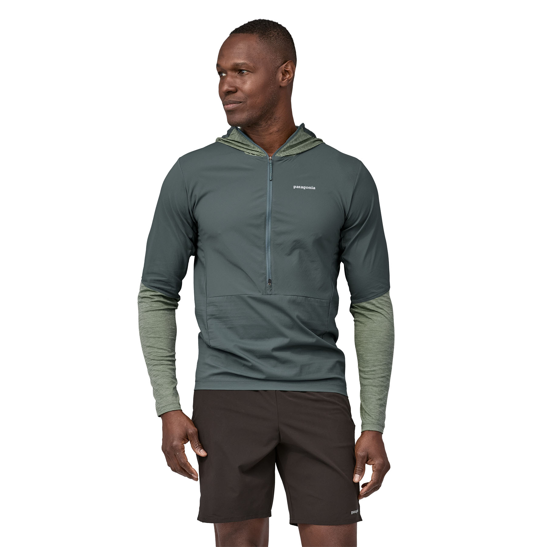 PATAGONIA Men's Airshed Pro Pullover Nouveau Green