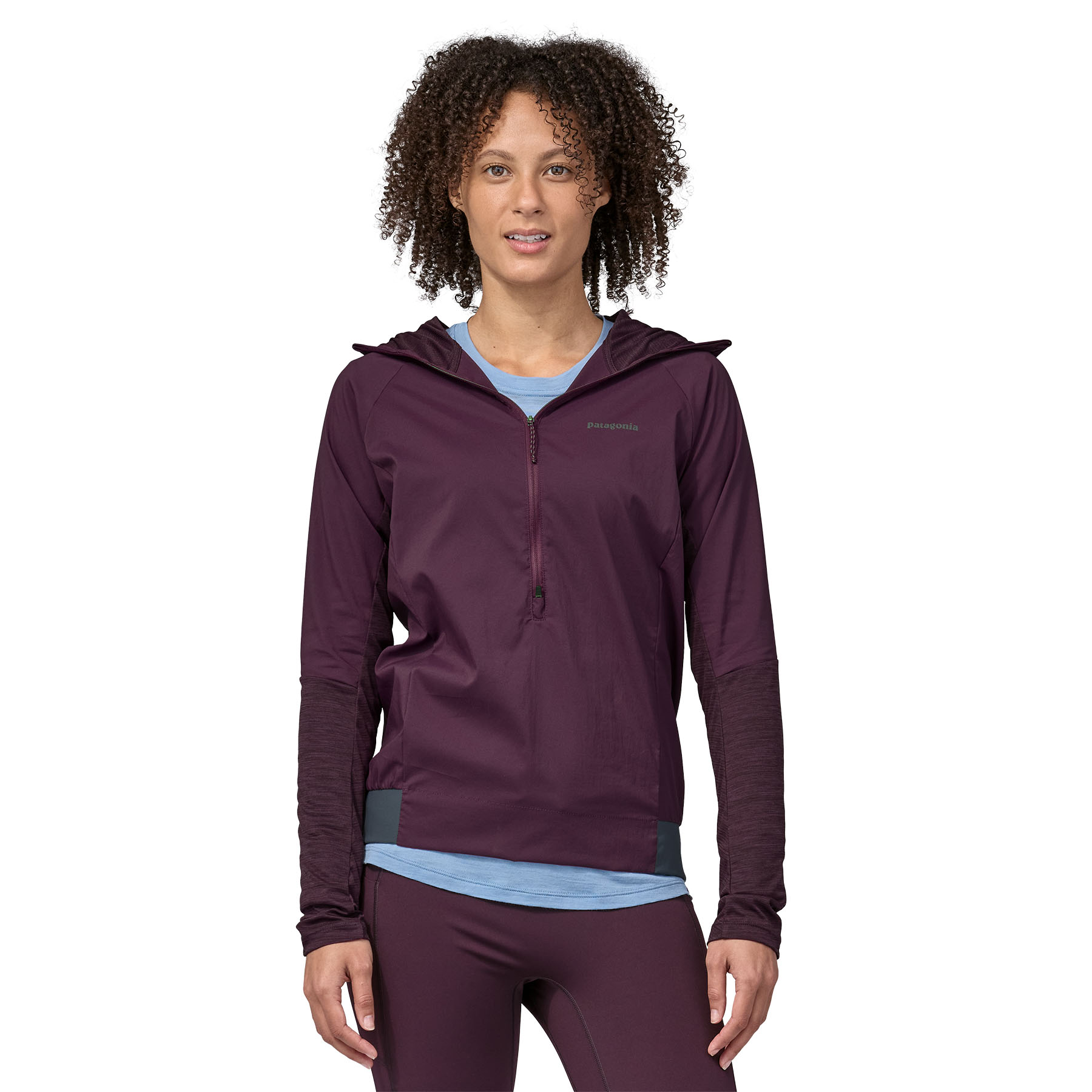 PATAGONIA Women's Airshed Pro Pullover Night Plum