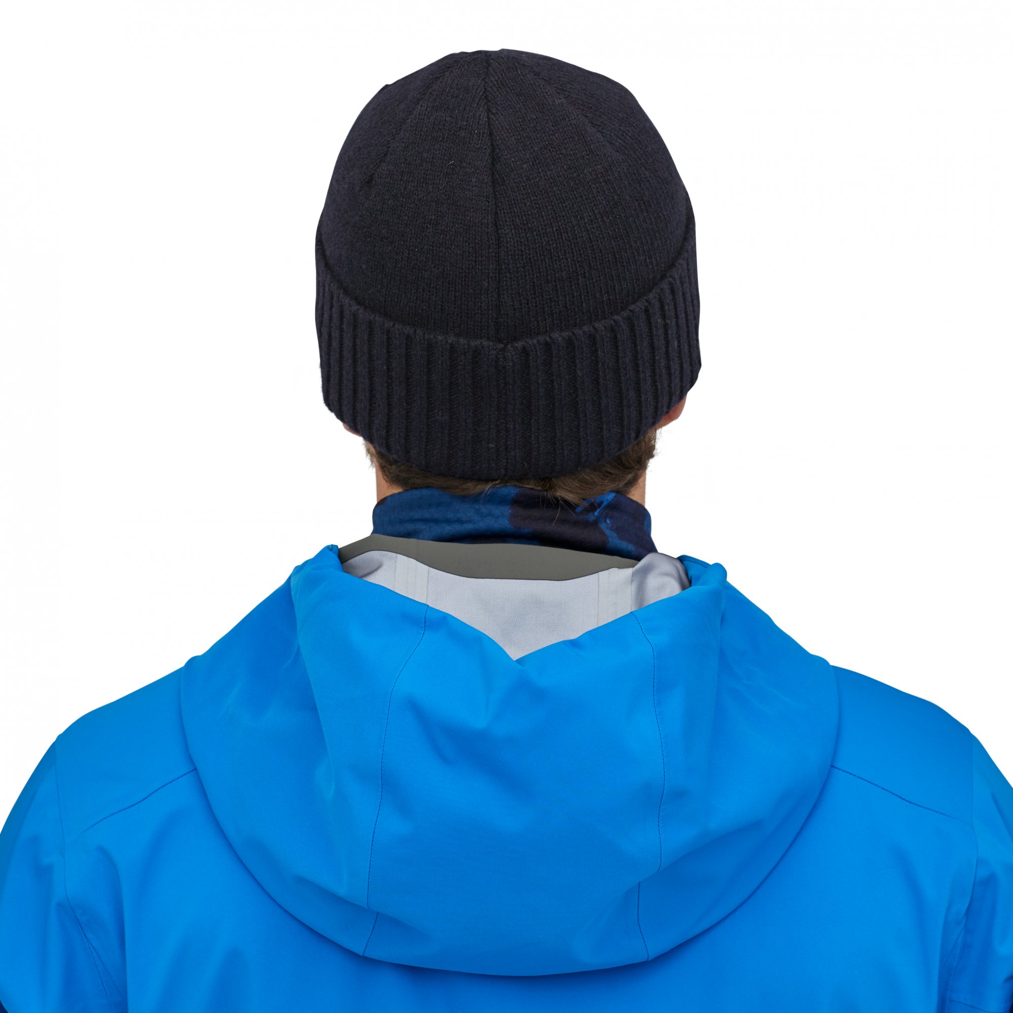 PATAGONIA Brodeo Beanie Line Logo Ridge: Classic Navy