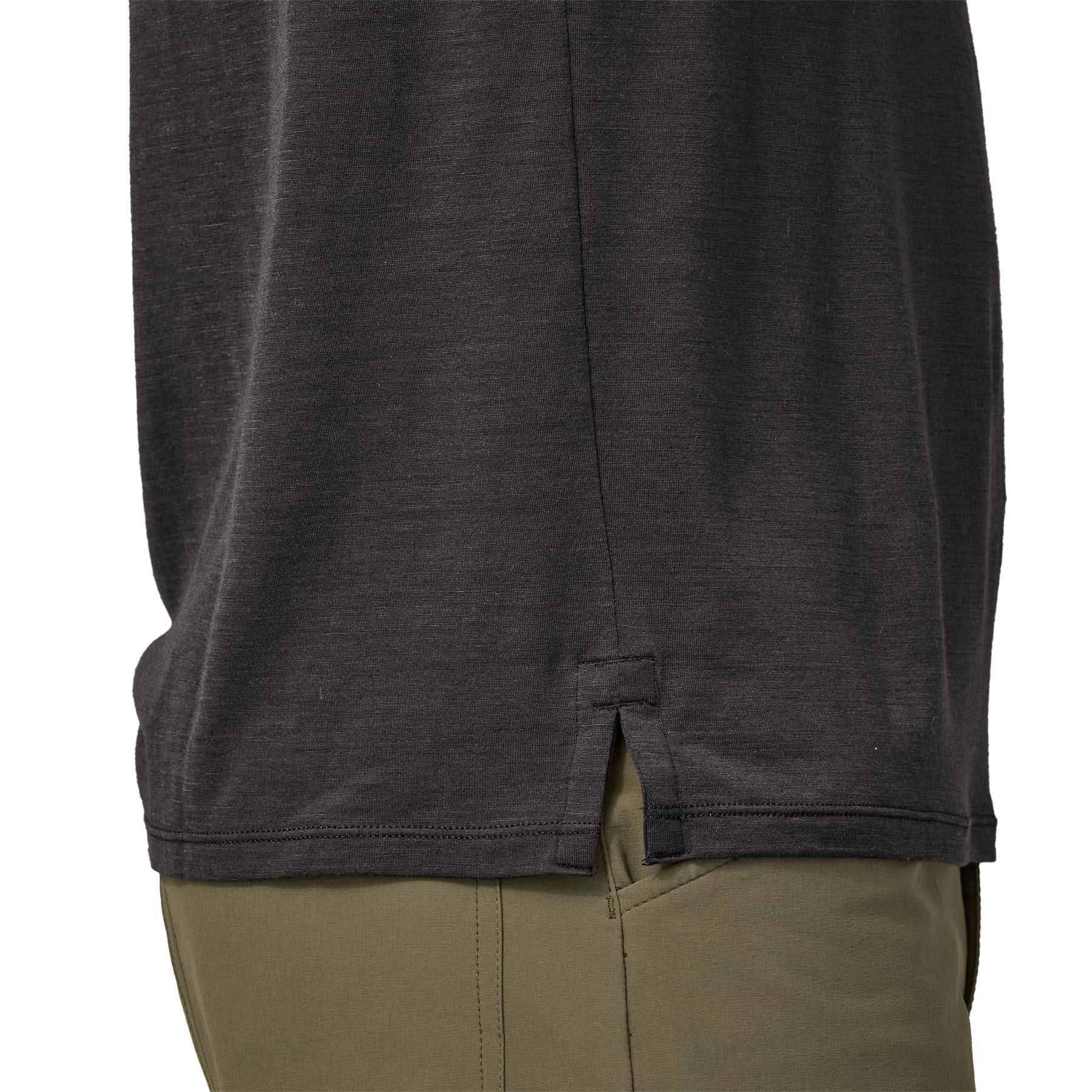 PATAGONIA Men's Long-Sleeved Capilene® Cool Merino Shirt Black