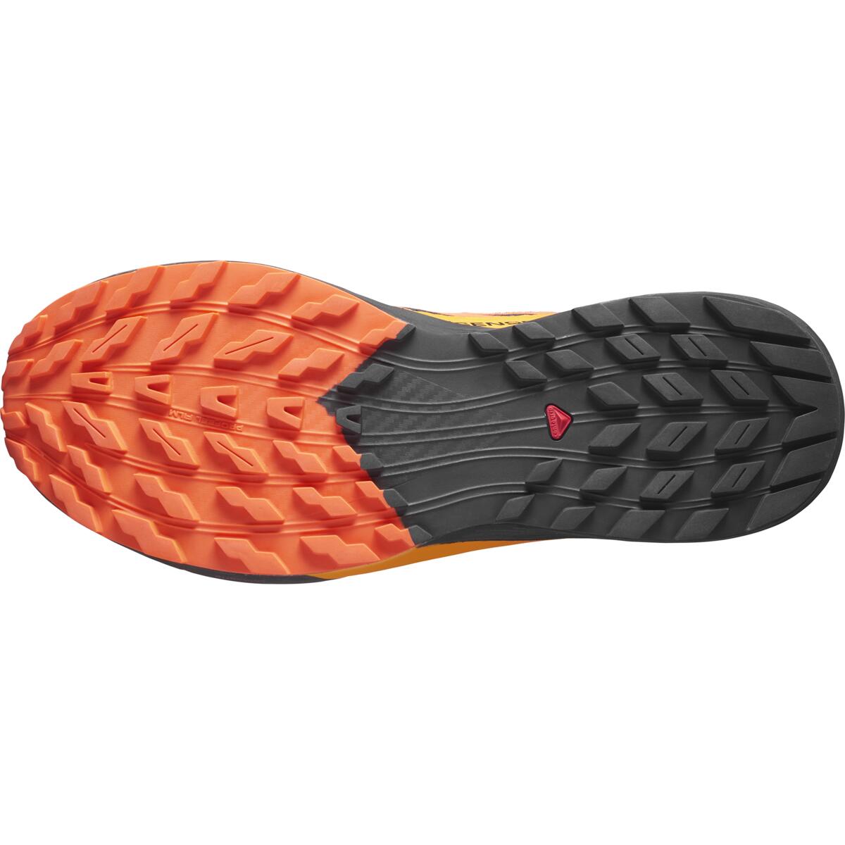 SALOMON SENSE RIDE 5 GORE-TEX Black / Scarlet Ibis / Turmeric