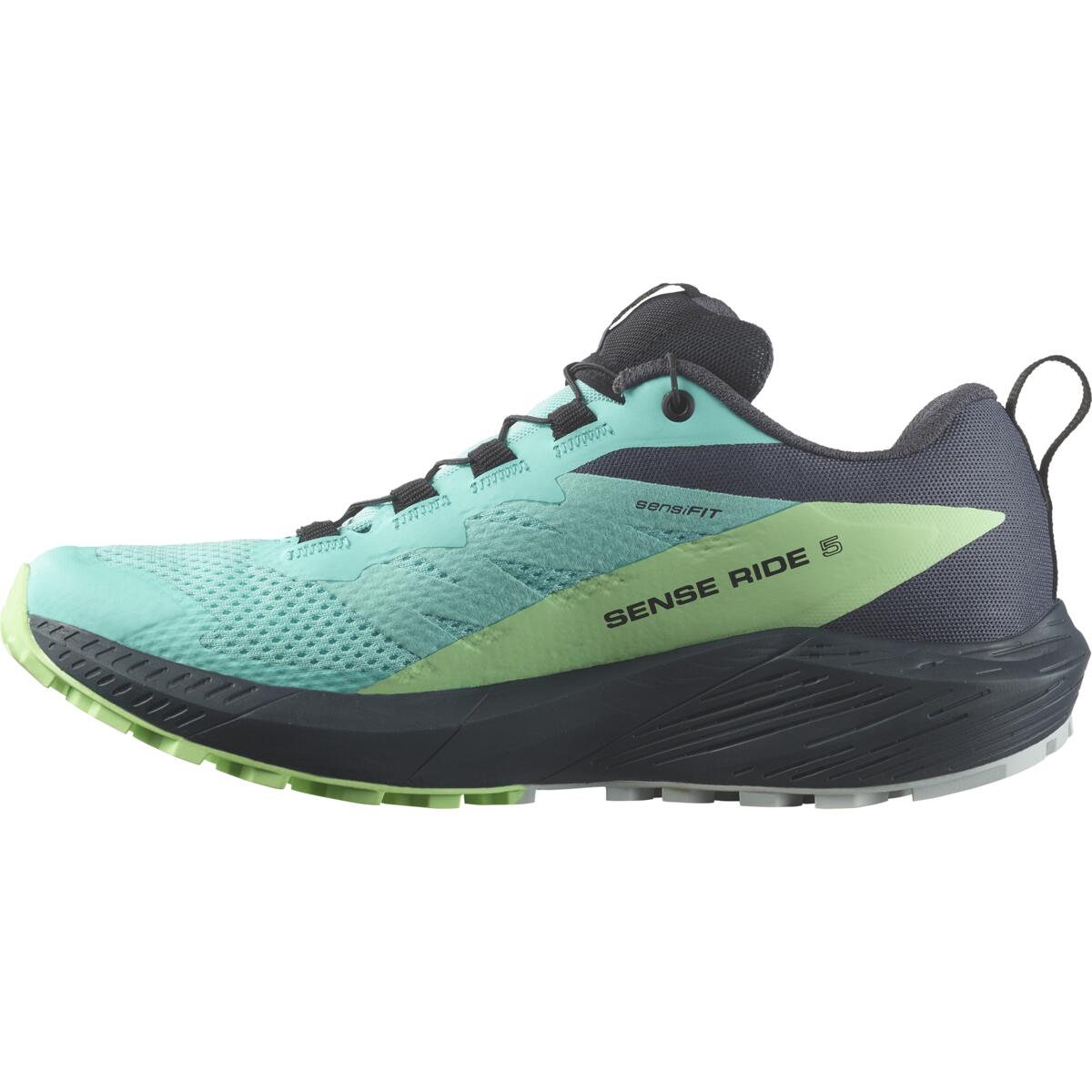 SALOMON SENSE RIDE 5 GORE-TEX W Blue Radiance / Green Ash / India Ink