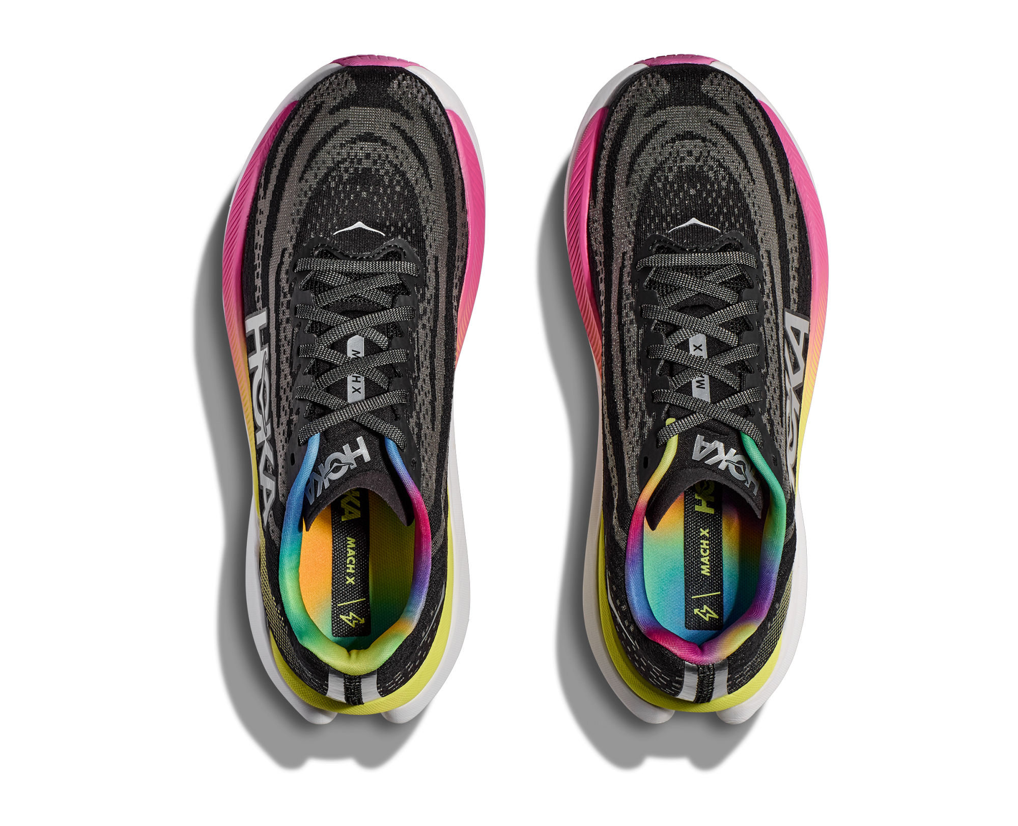 HOKA MACH X M BLACK / SILVER