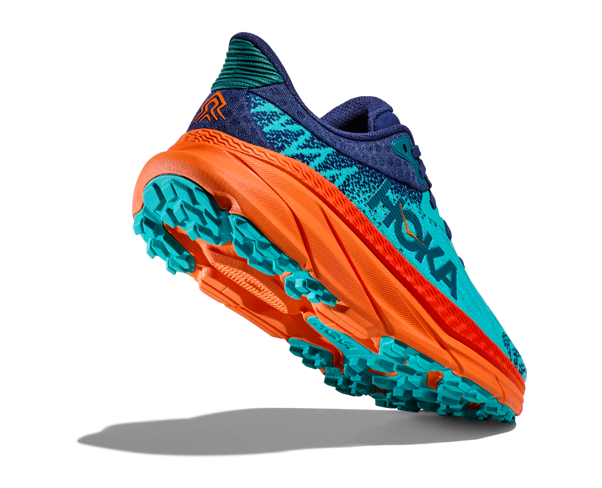 HOKA CHALLENGER ATR 7 W WIDE CERAMIC / VIBRANT ORANGE