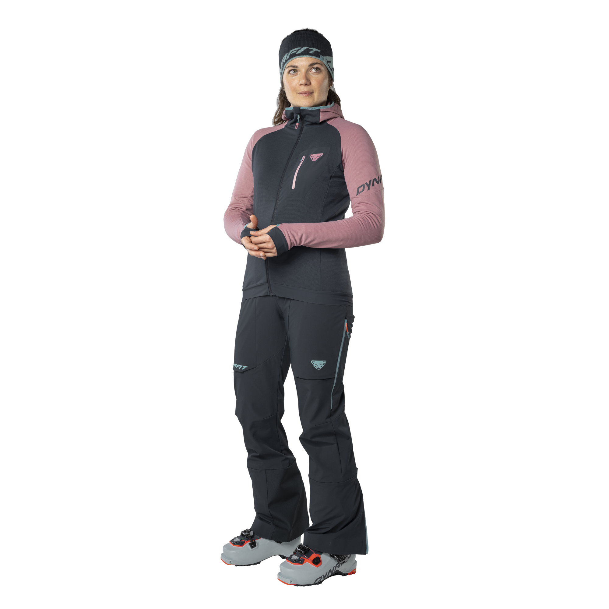 DYNAFIT Radical Polartec® Hooded Jacket Women Mokarosa