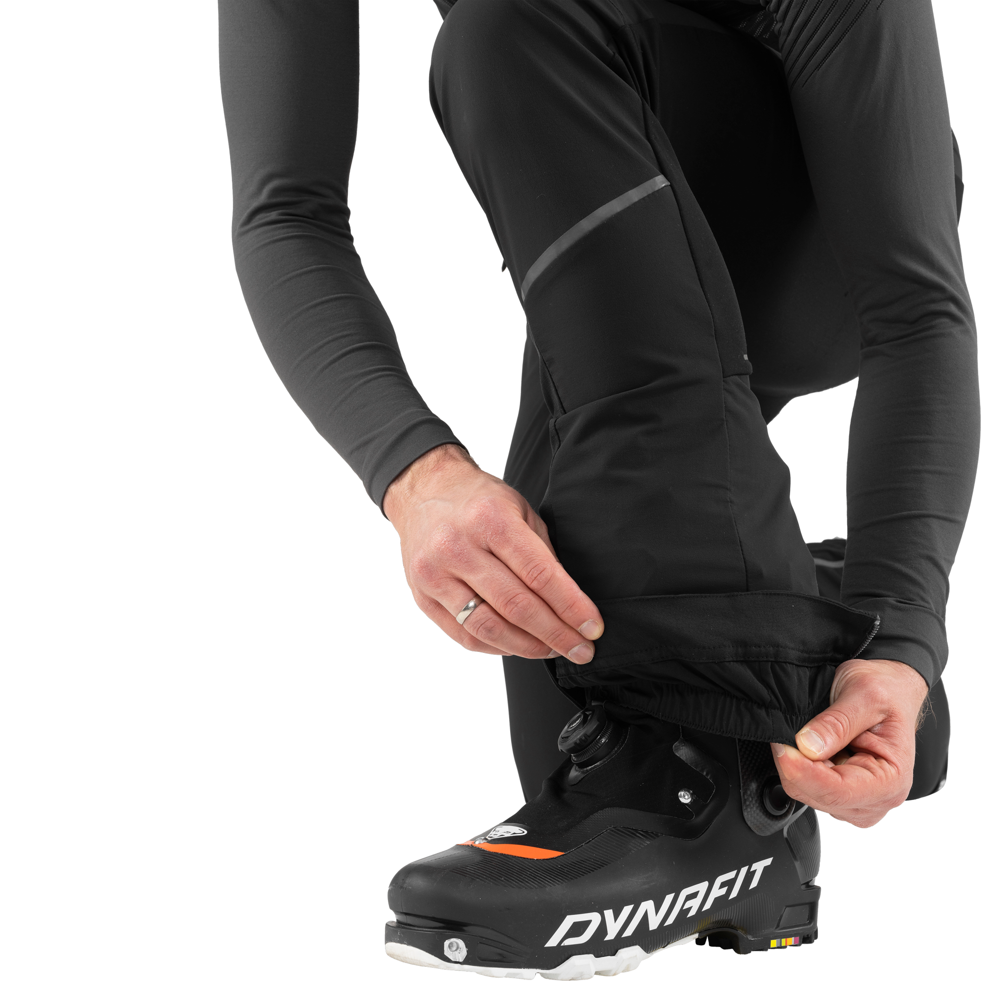 DYNAFIT Speed Dynastretch Pánské Kalhoty Black Out MAGNET