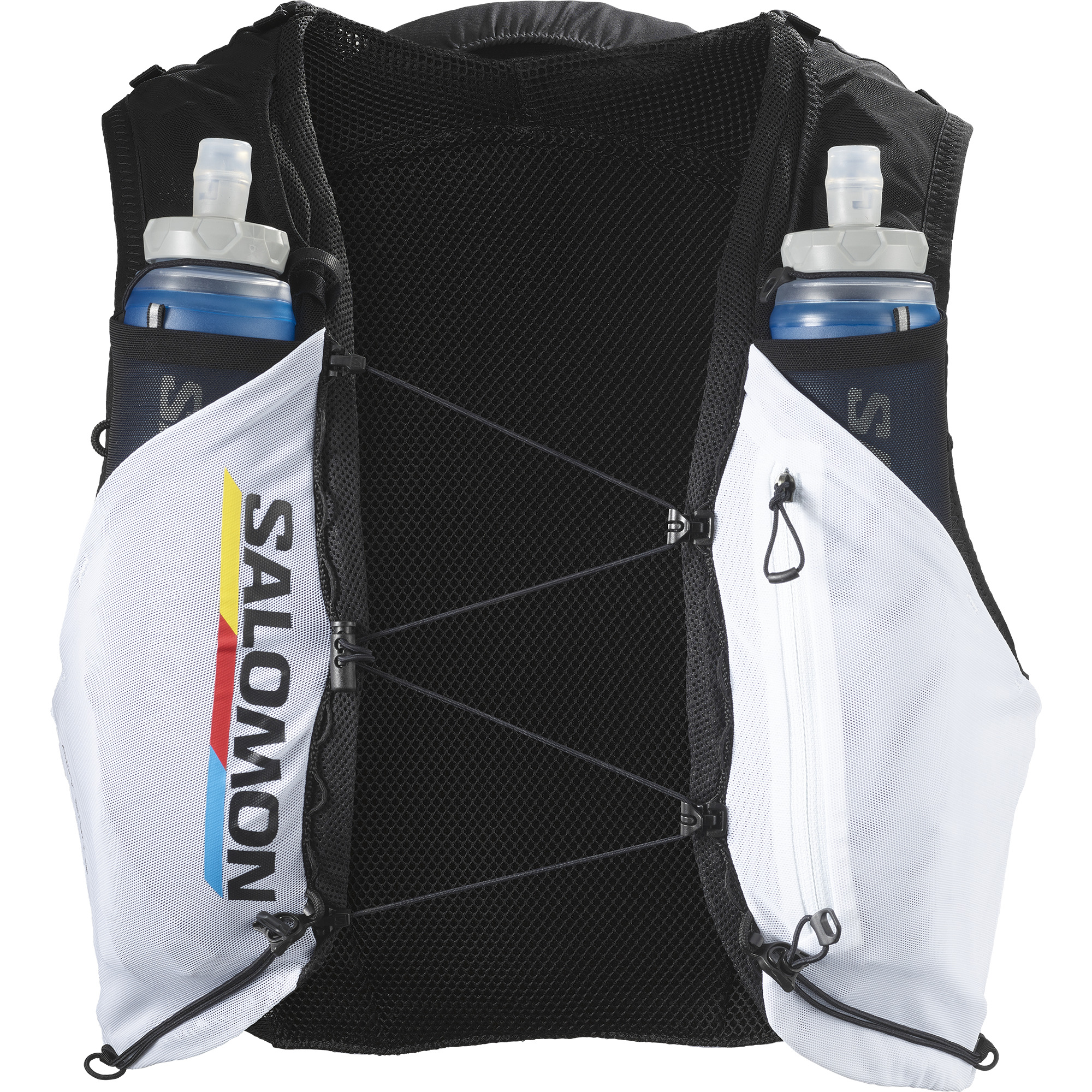 SALOMON ADV SKIN 5 SET with flasks BLACK / WHITE