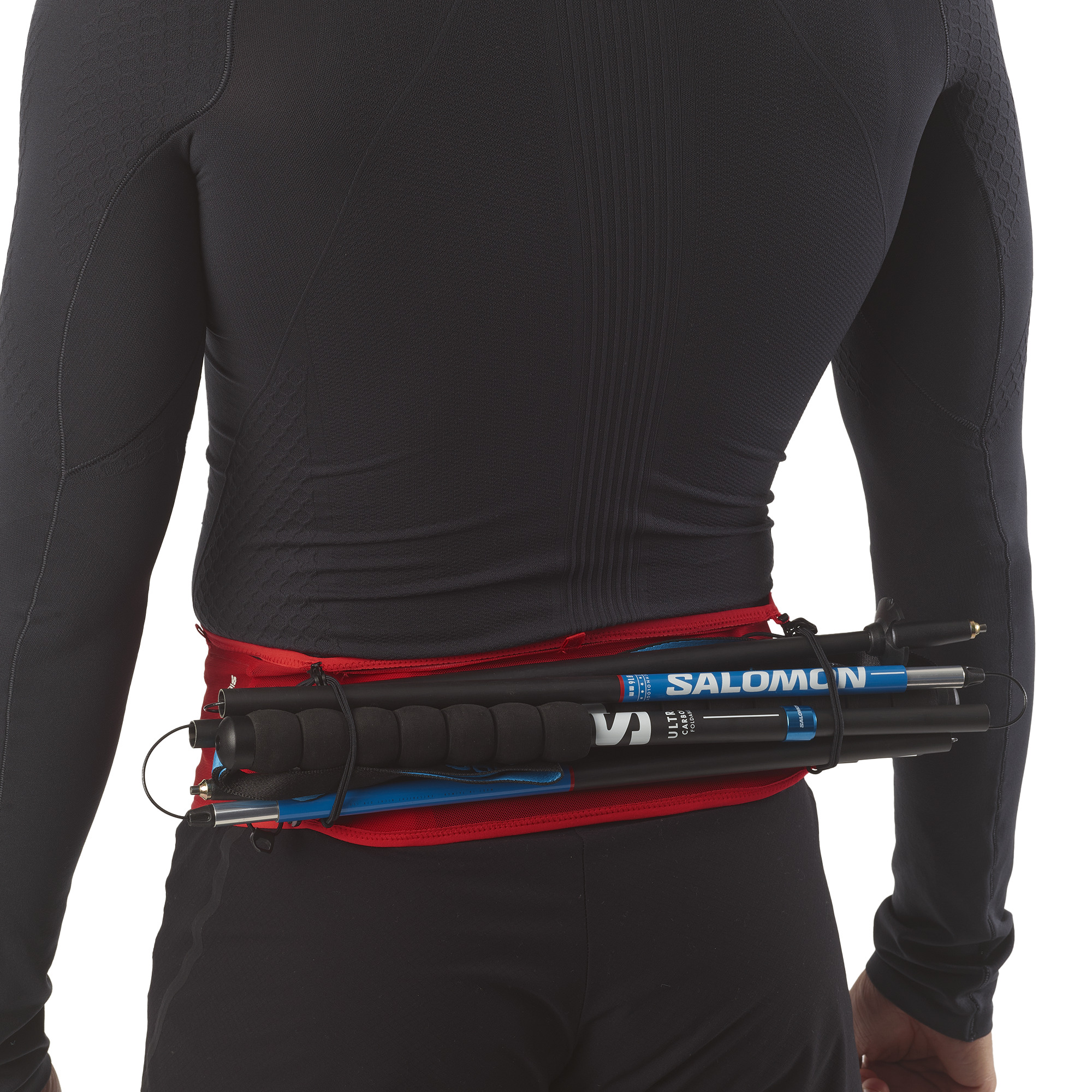 SALOMON S/LAB UNISEX BELT Fiery Red / BLACK