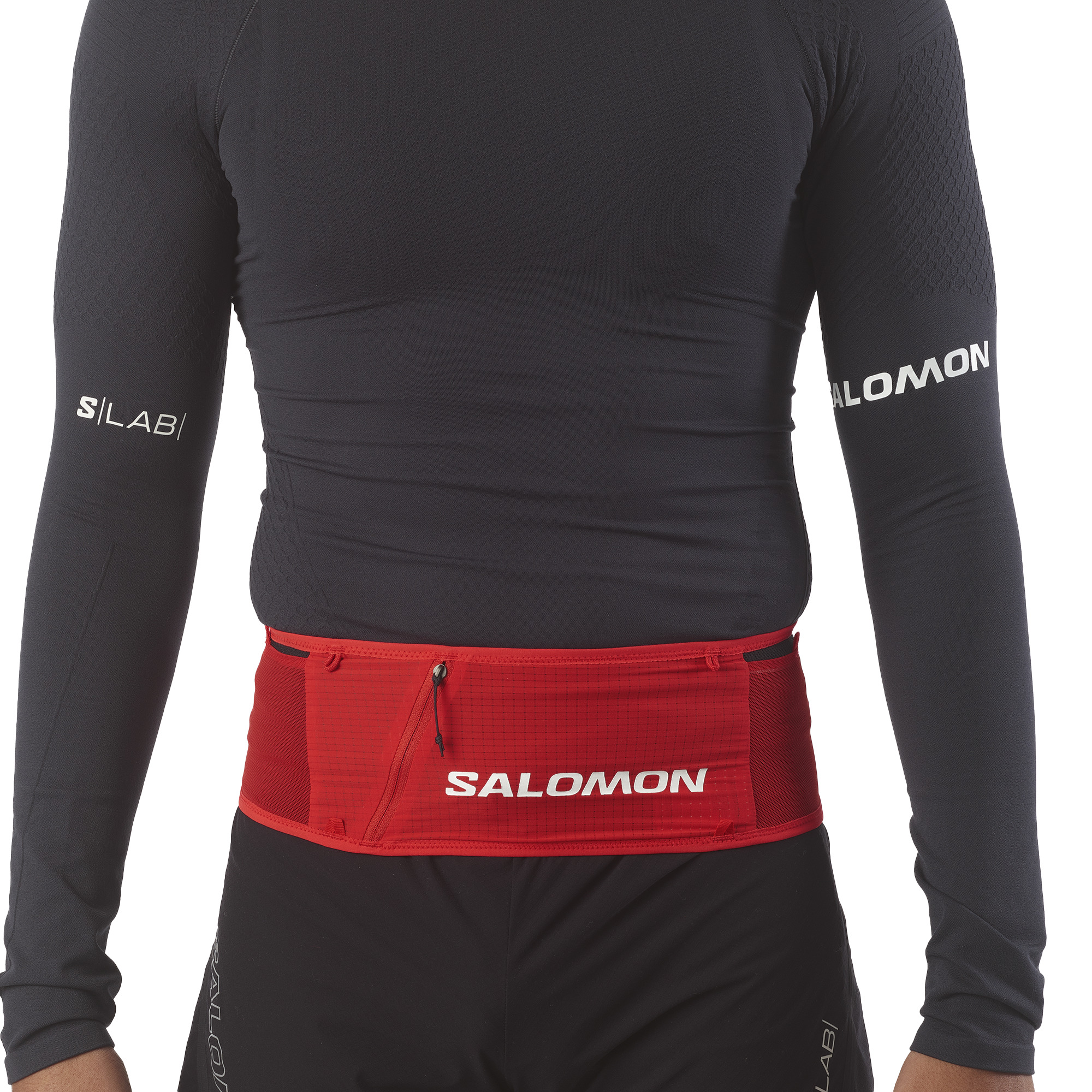 SALOMON S/LAB UNISEX BELT Fiery Red / BLACK