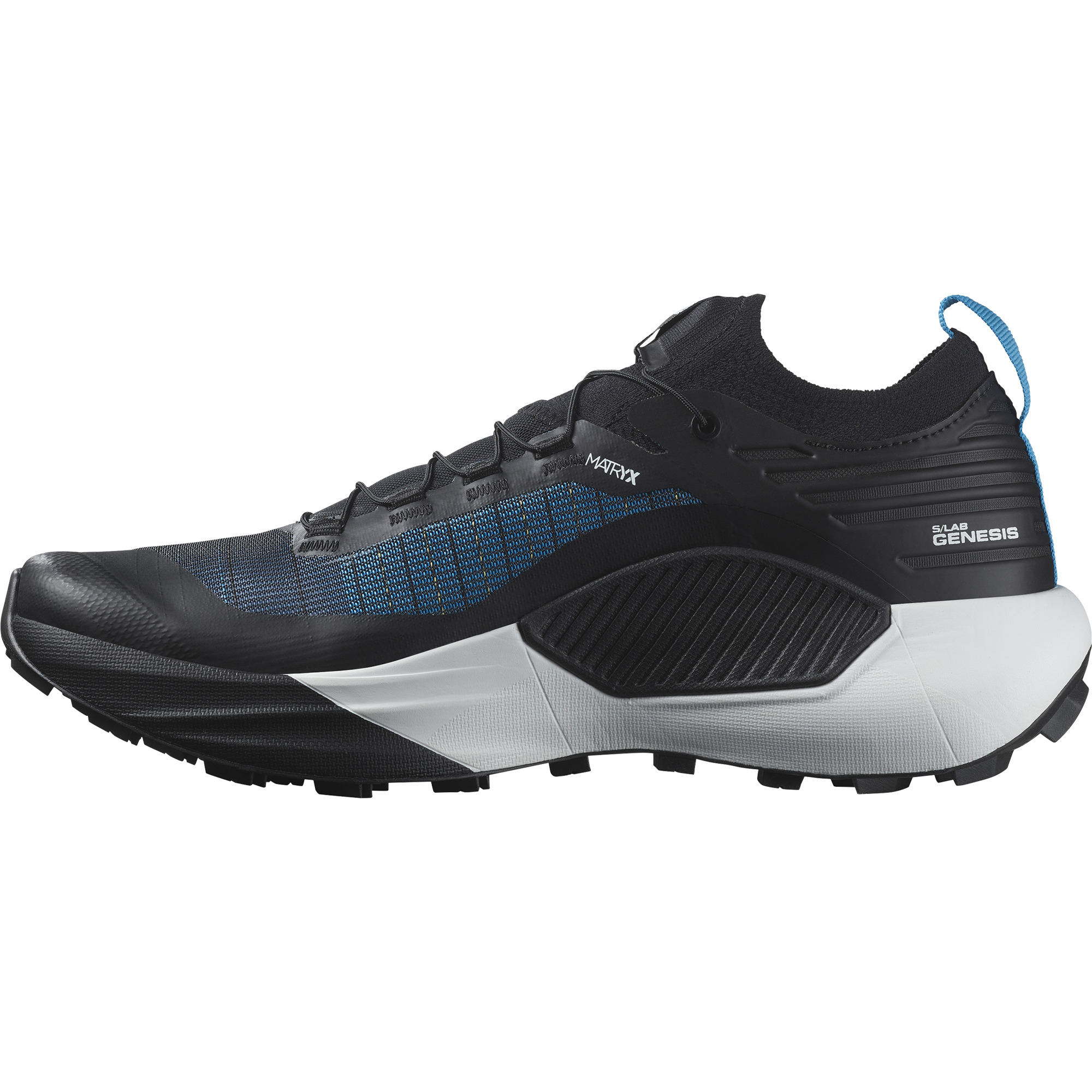 SALOMON S/LAB GENESIS Black / White / BLUE DANUBE