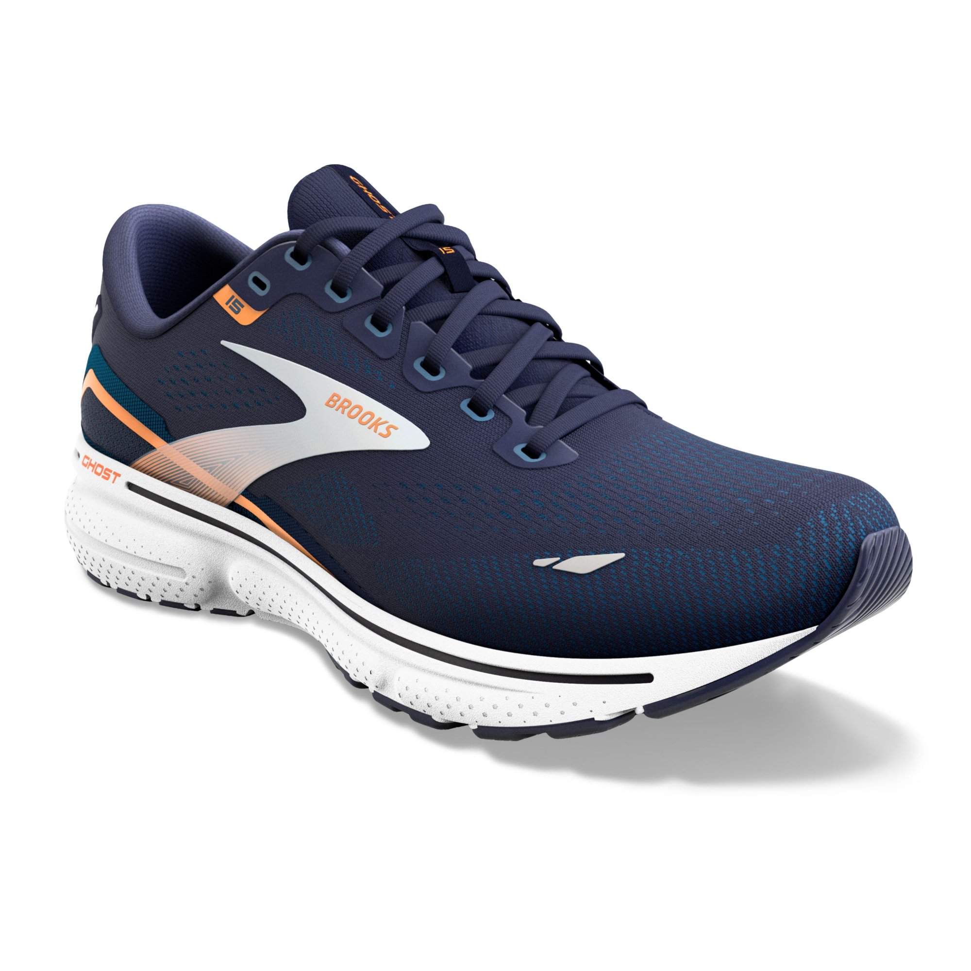 BROOKS Ghost 15 WIDE Modrá