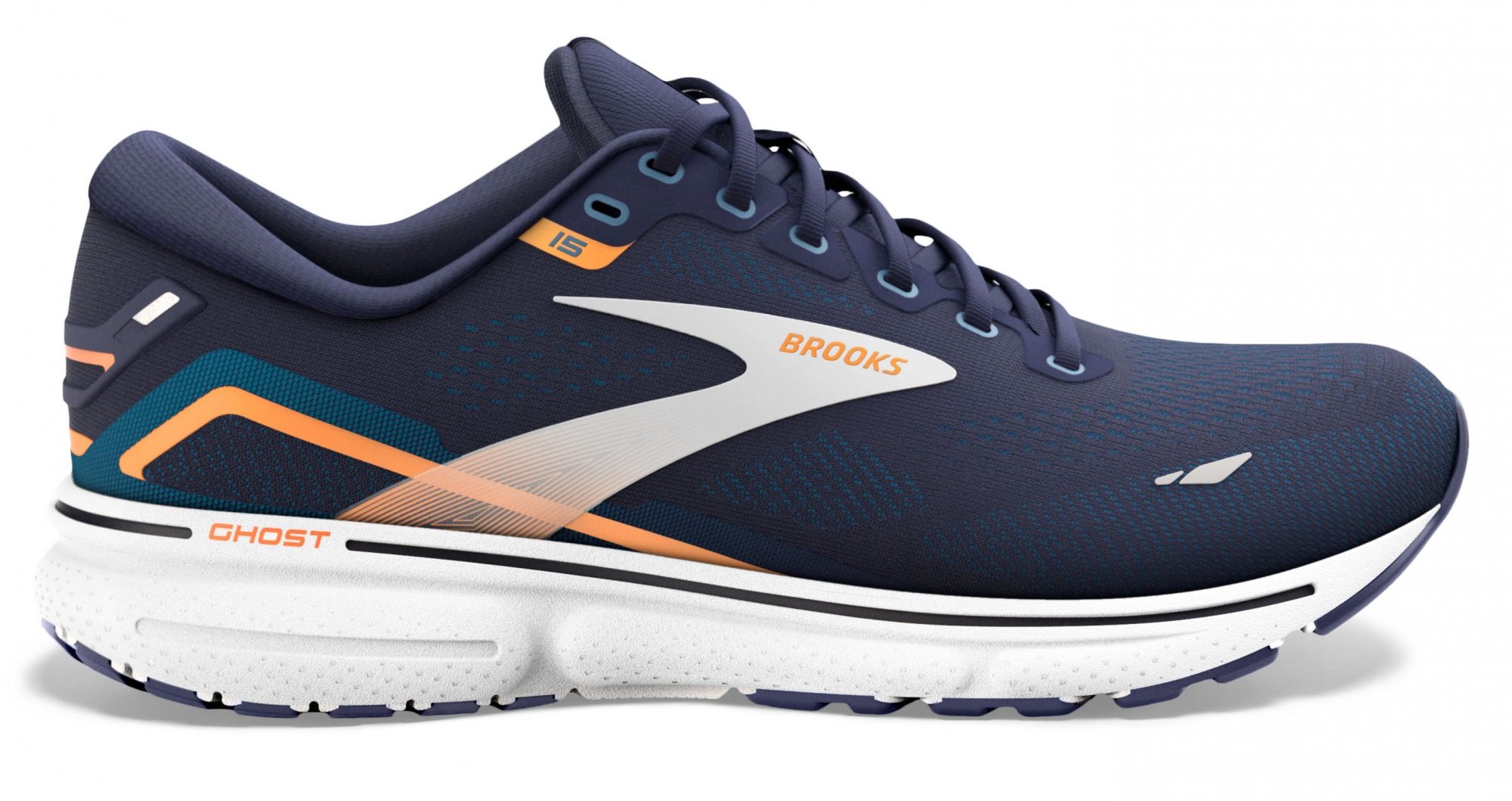 BROOKS Ghost 15 WIDE Modrá