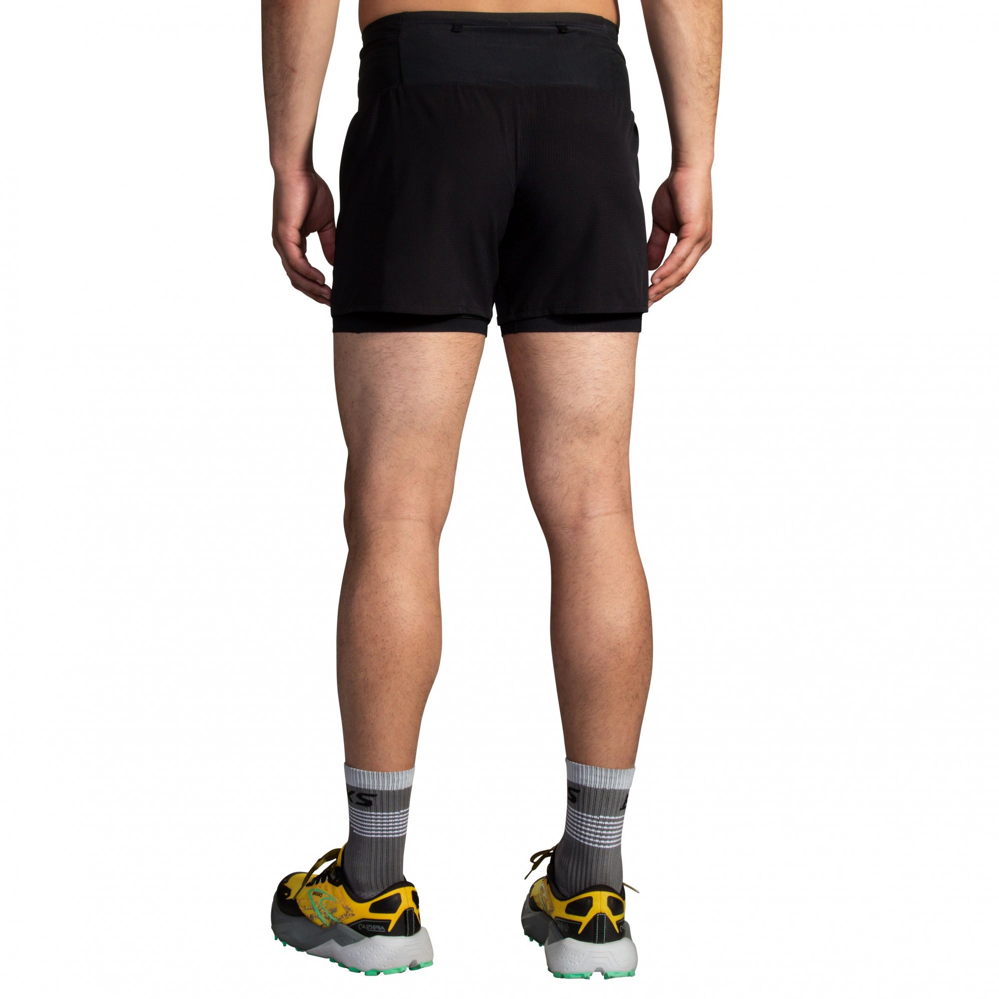 BROOKS High Point 5" 2in1 Short M černá