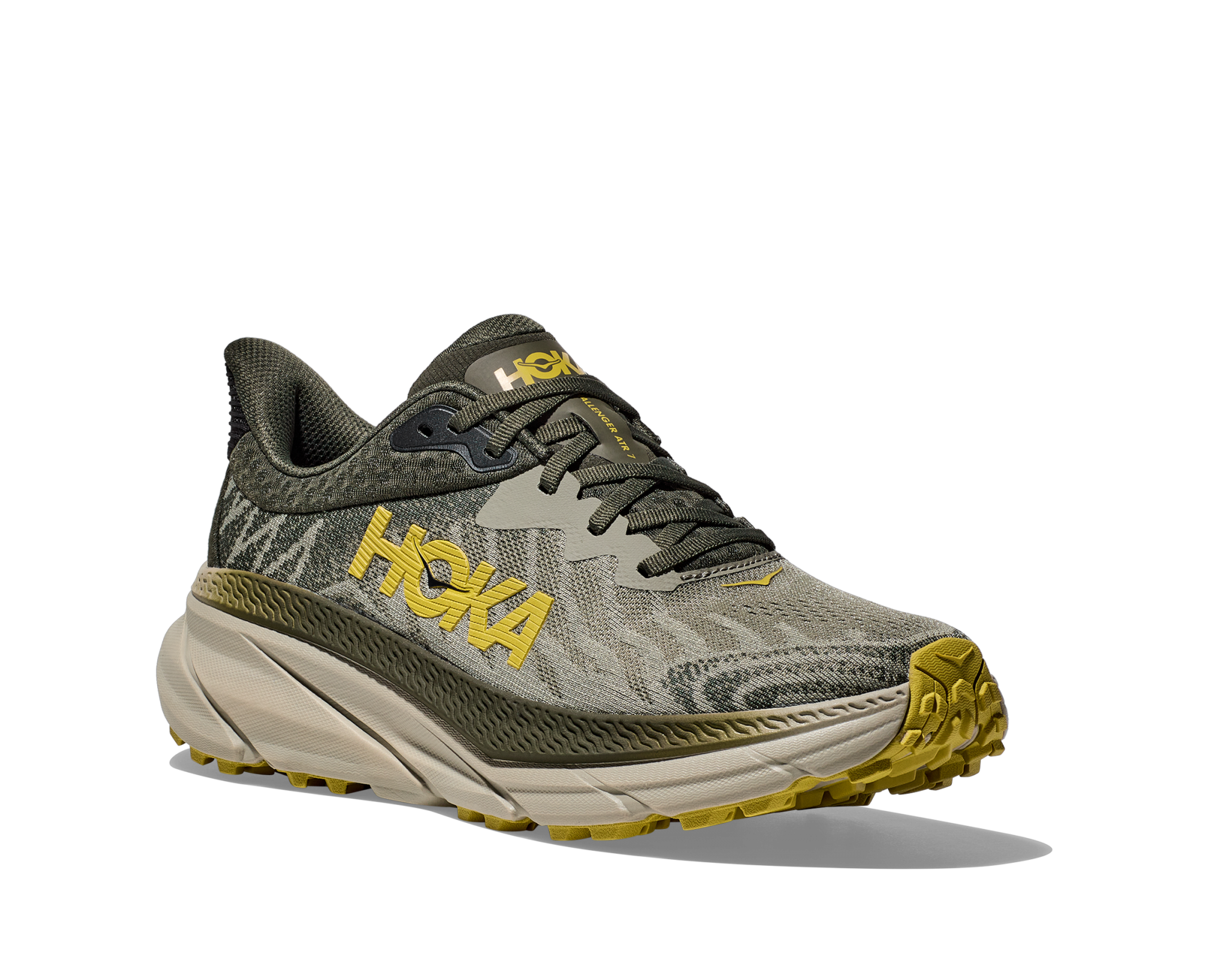 HOKA CHALLENGER ATR 7 WIDE OLIVE HAZE / FOREST COVER