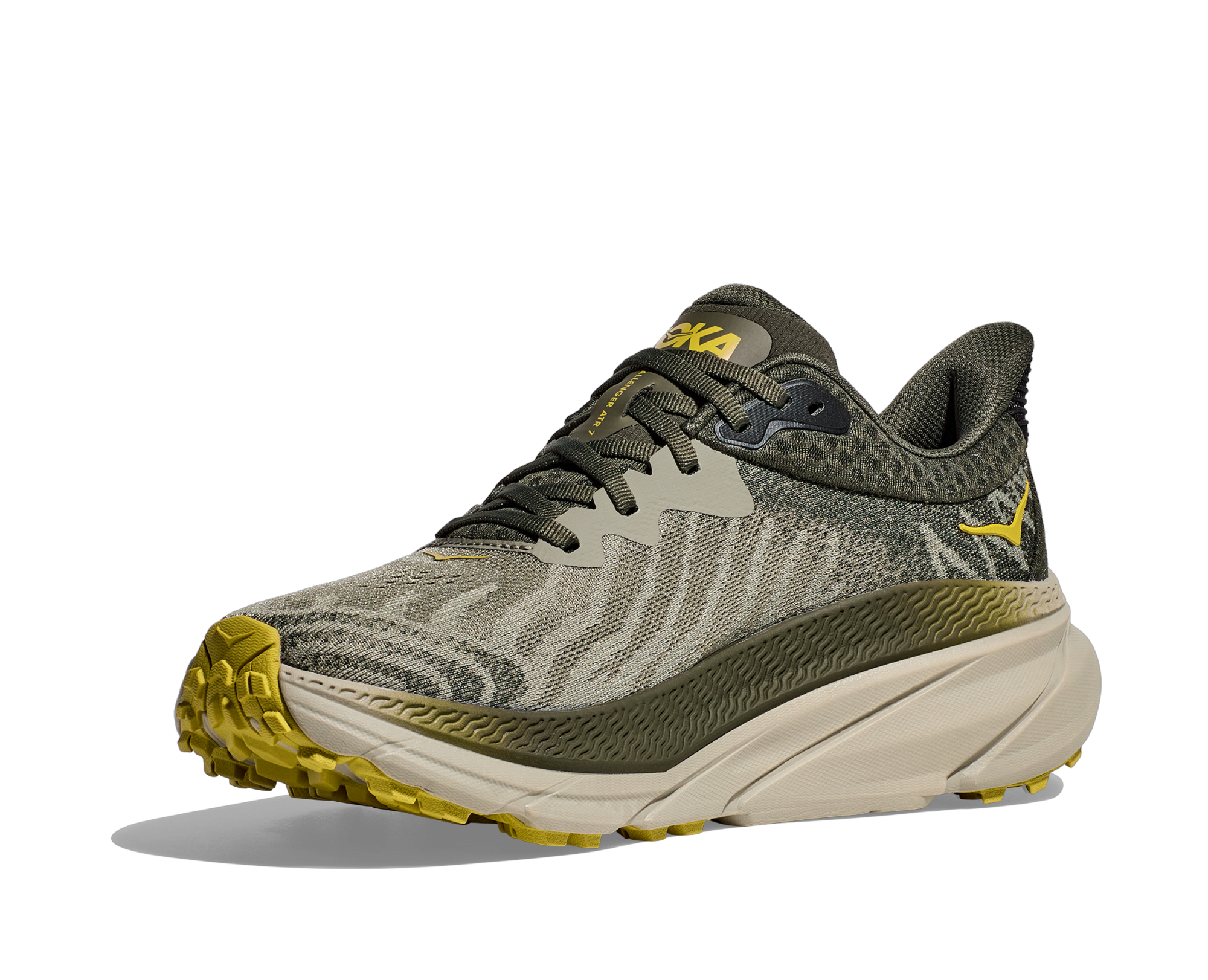 HOKA CHALLENGER ATR 7 WIDE OLIVE HAZE / FOREST COVER