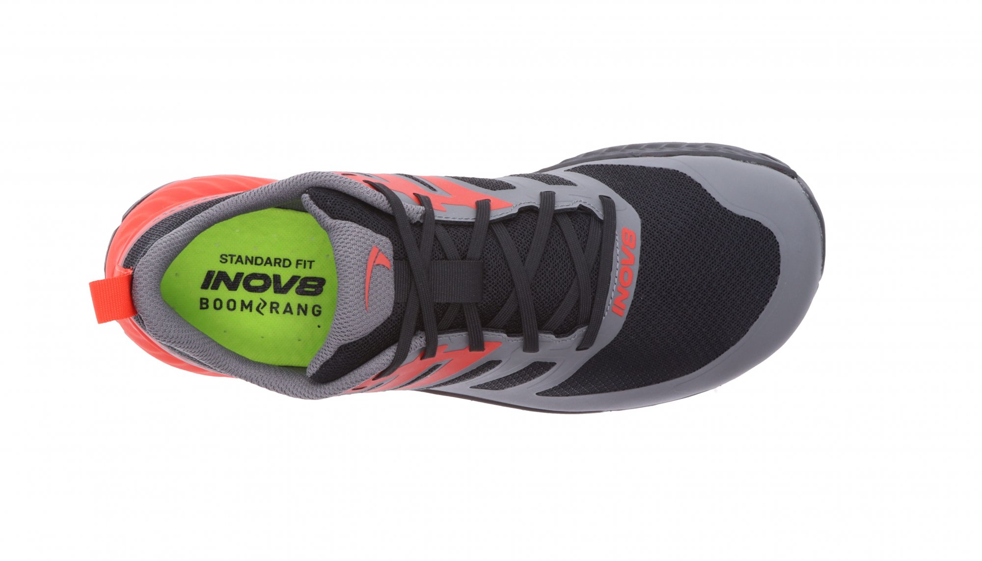 INOV-8 TRAILFLY M (wide) black/fiery red/dark grey