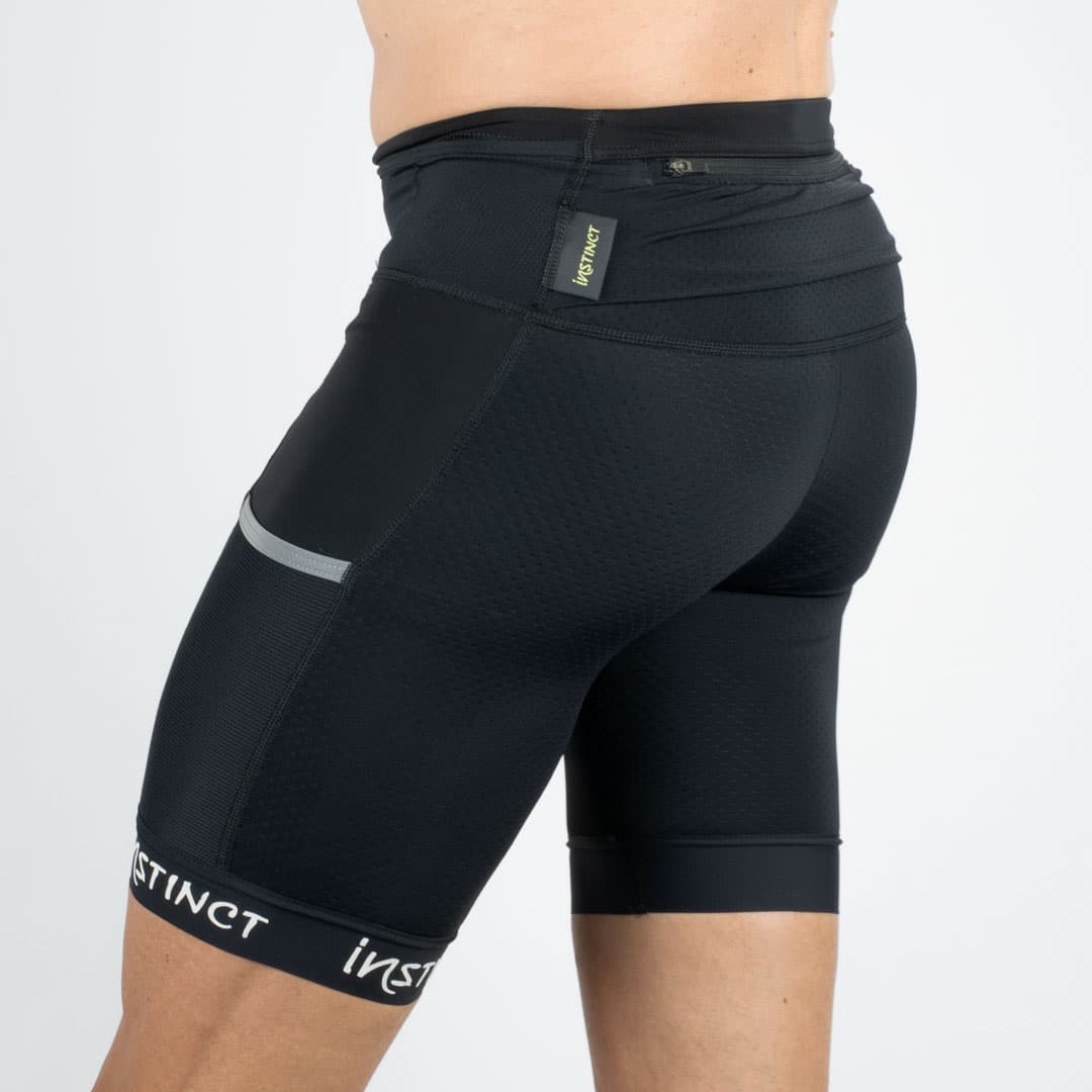 INSTINCT Běžecké šortky ULTRA TRAIL SKIN Black