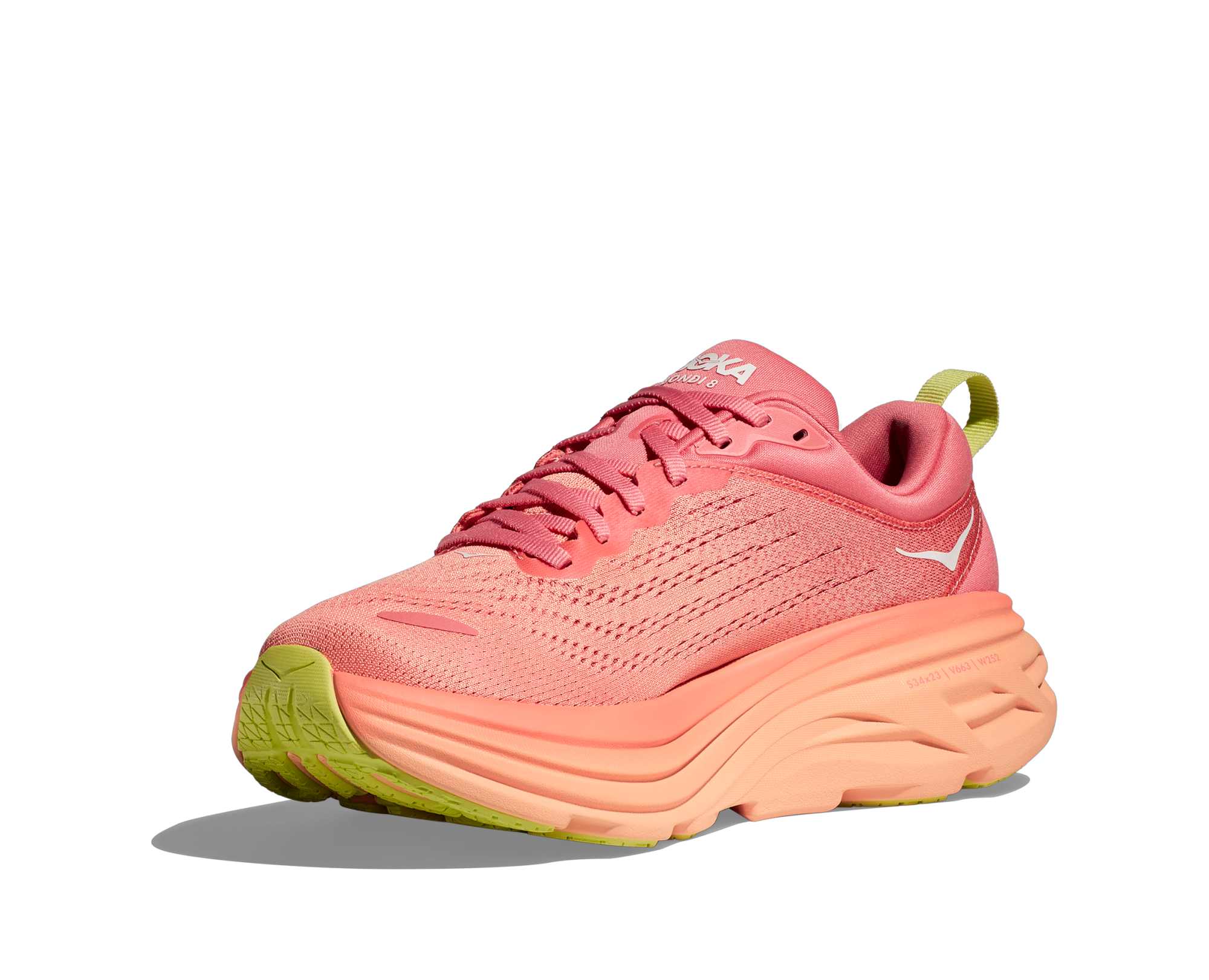 HOKA BONDI 8 W CORAL / PAPAYA