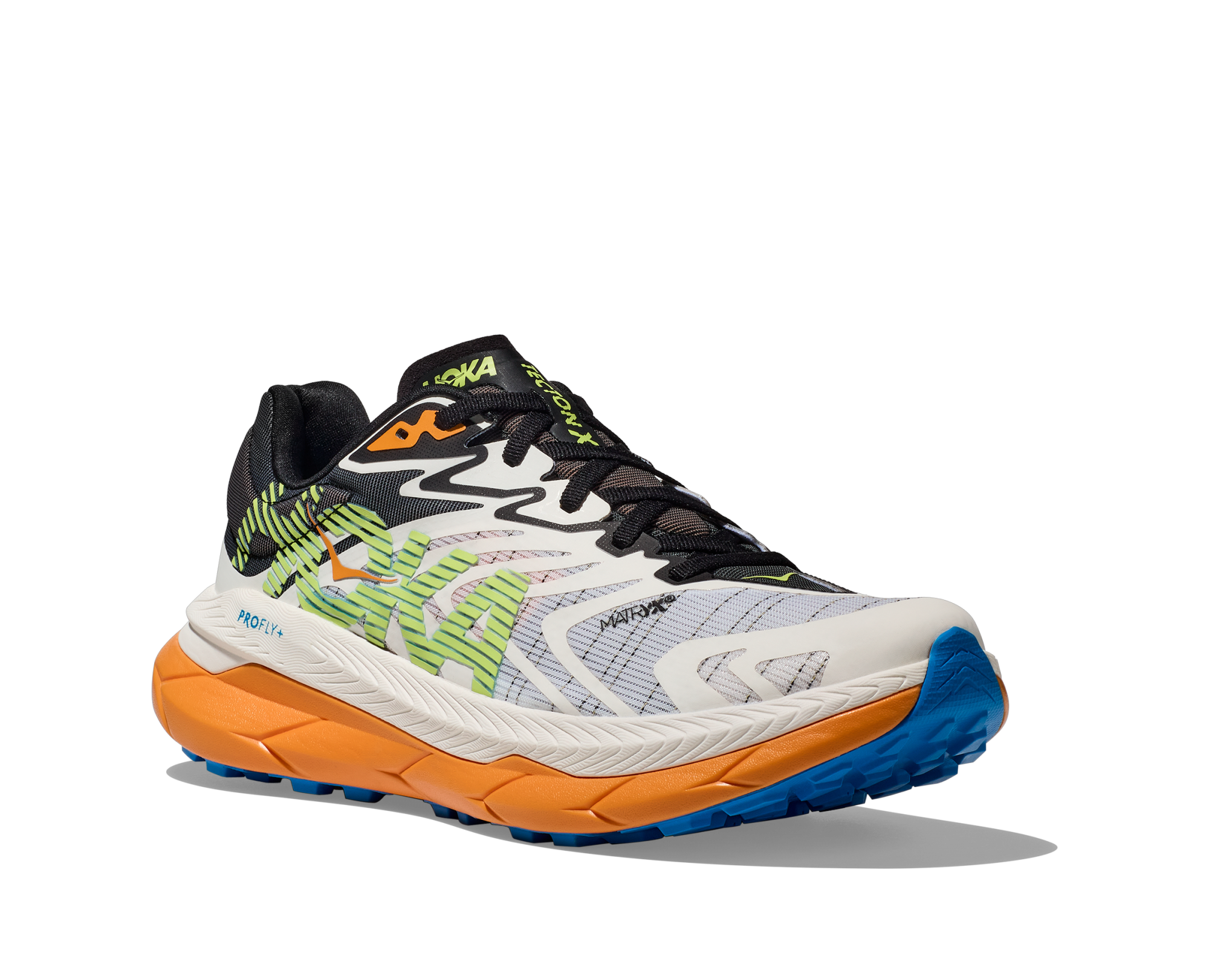 HOKA TECTON X 2 M WHITE / SOLAR FLARE