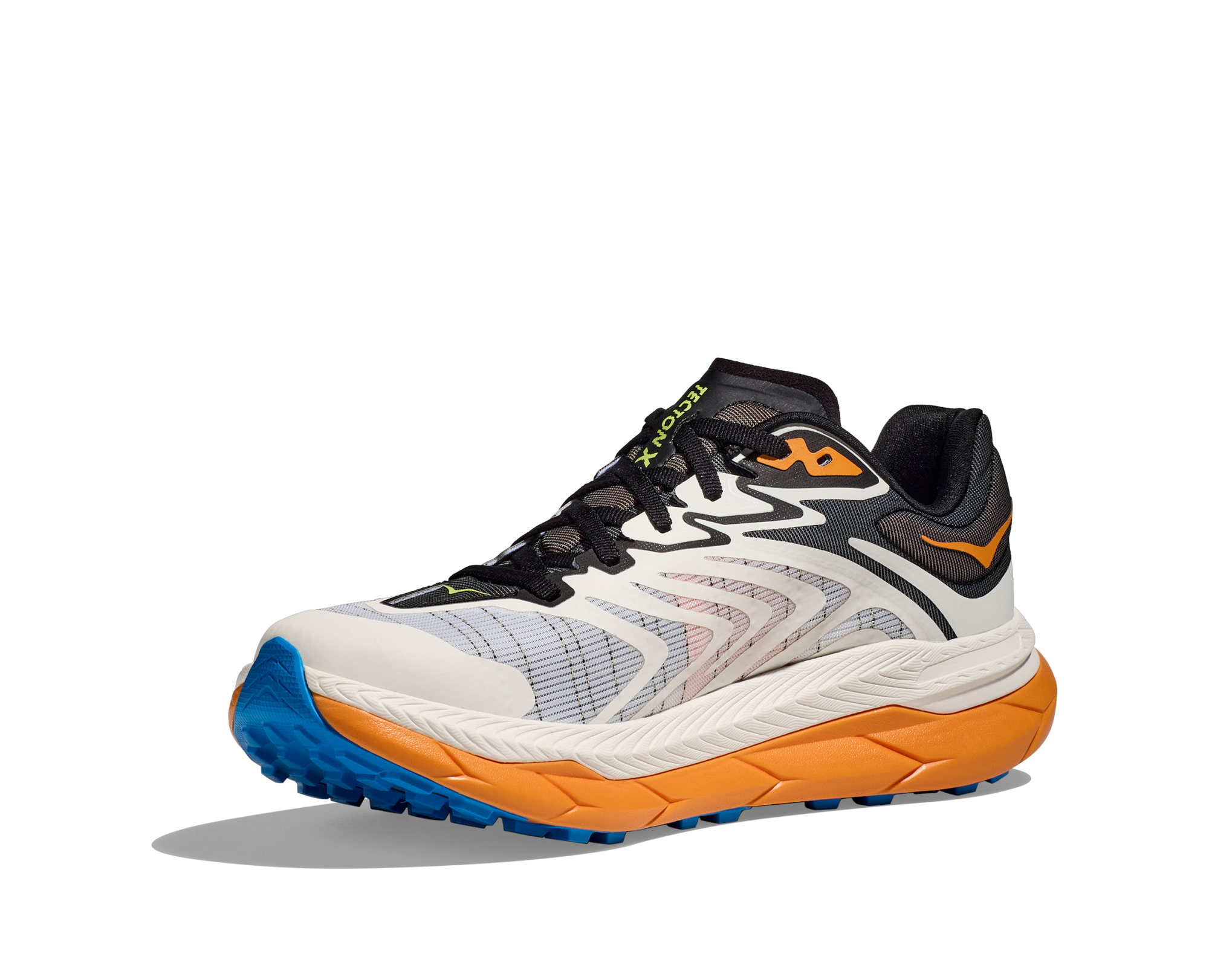 HOKA TECTON X 2 M WHITE / SOLAR FLARE