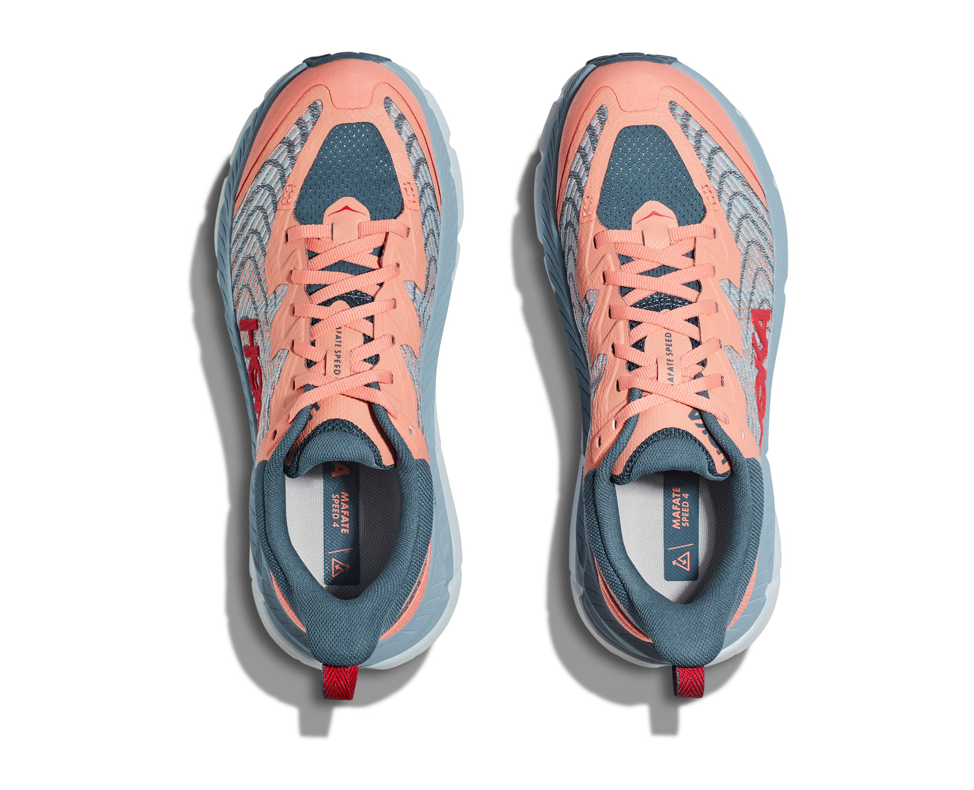 HOKA MAFATE SPEED 4 W PAPAYA / REAL TEAL