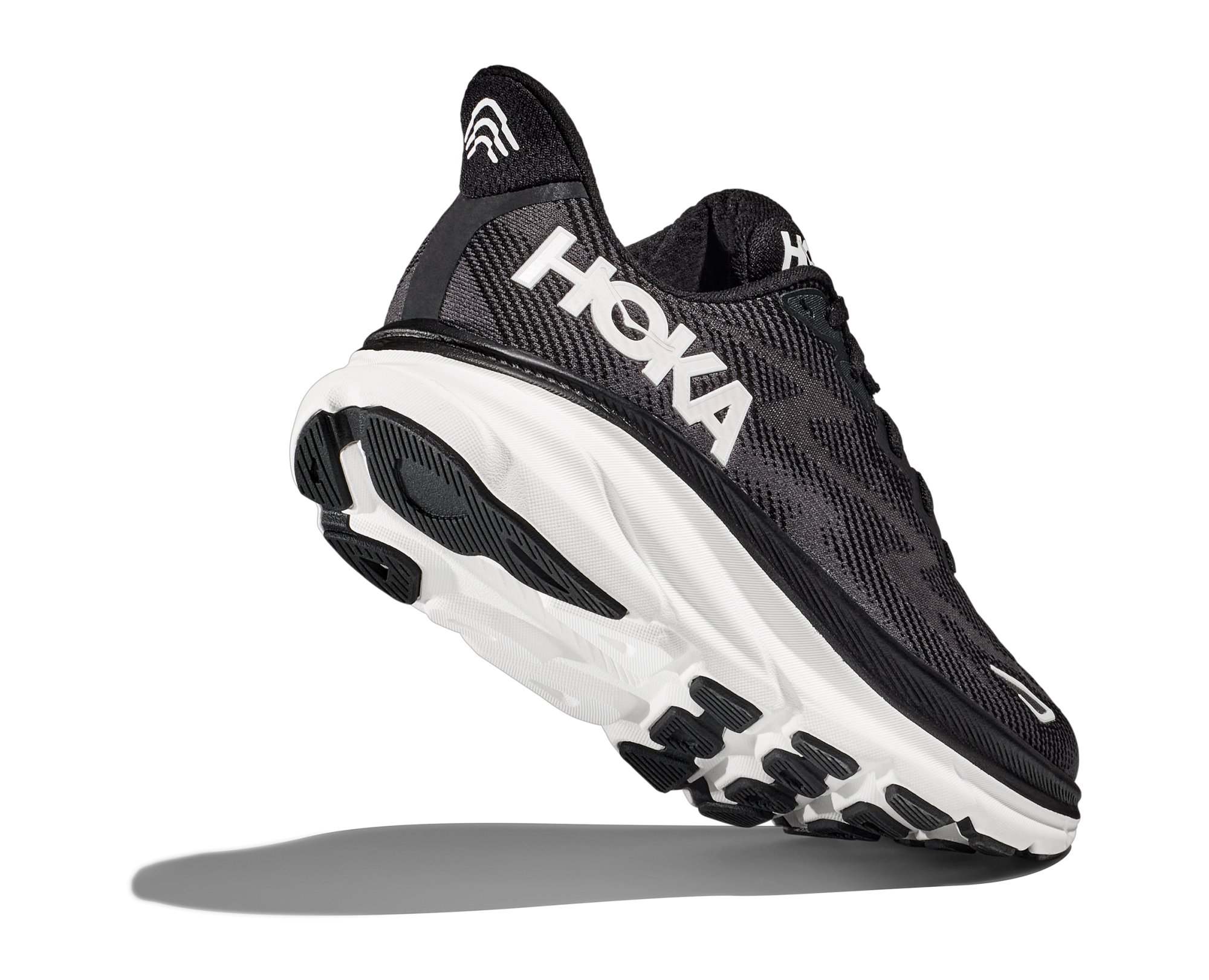 HOKA CLIFTON 9 M BLACK / WHITE