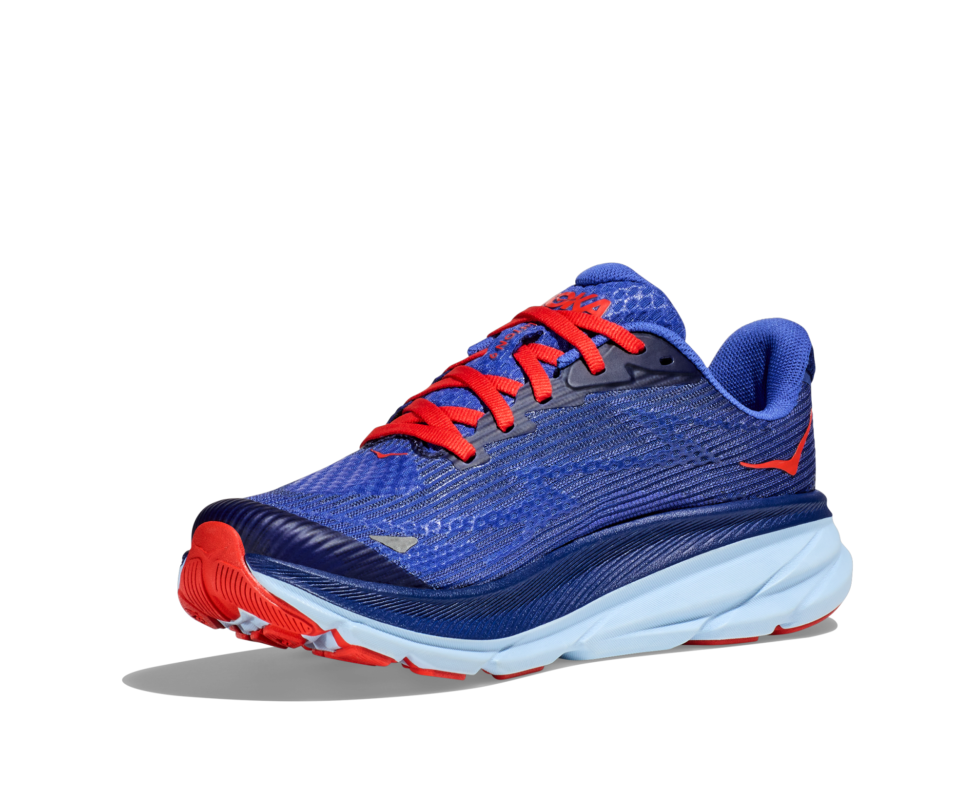 HOKA CLIFTON 9 YOUTH BELLWETHER BLUE / DAZZLING BLUE