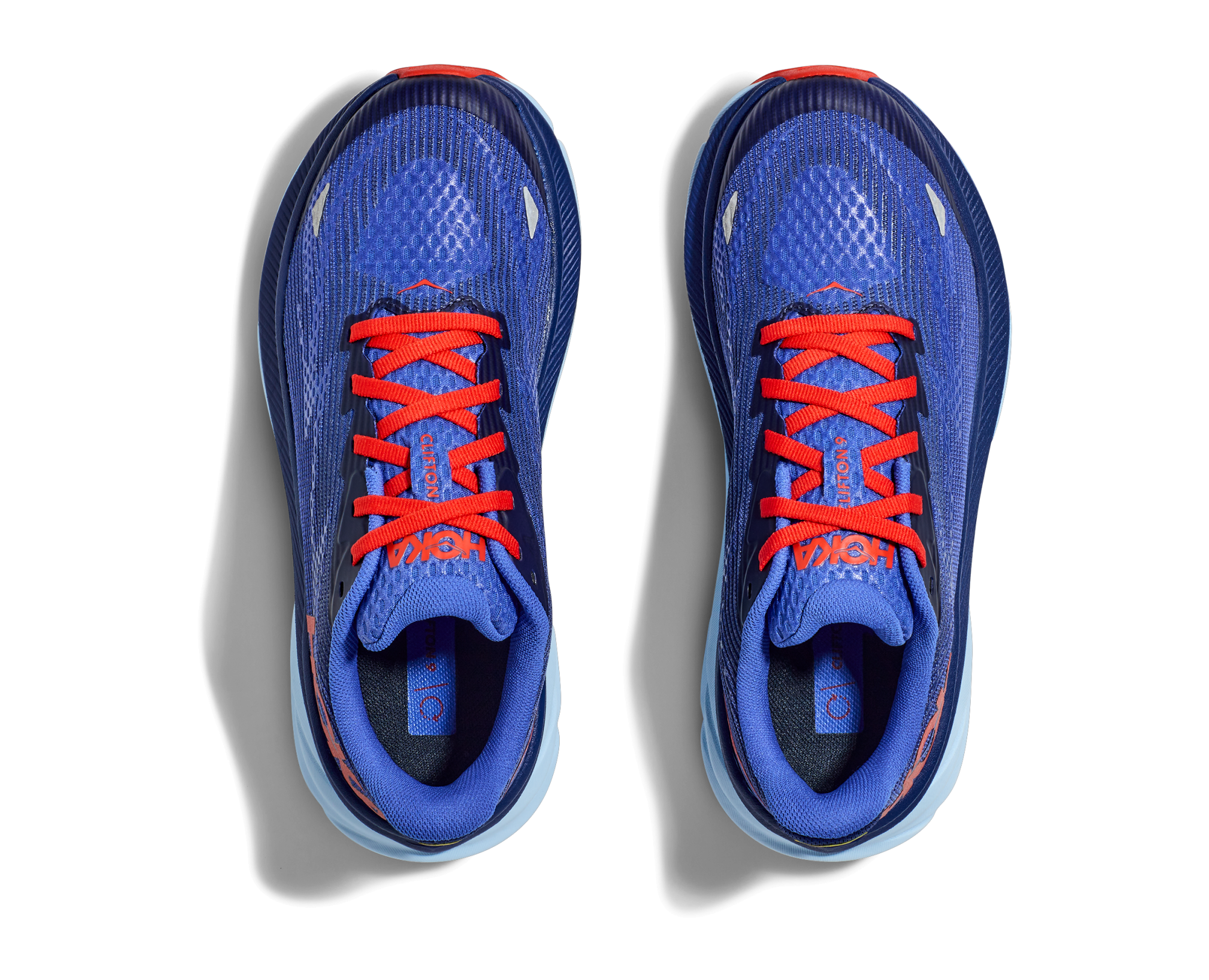 HOKA CLIFTON 9 YOUTH BELLWETHER BLUE / DAZZLING BLUE