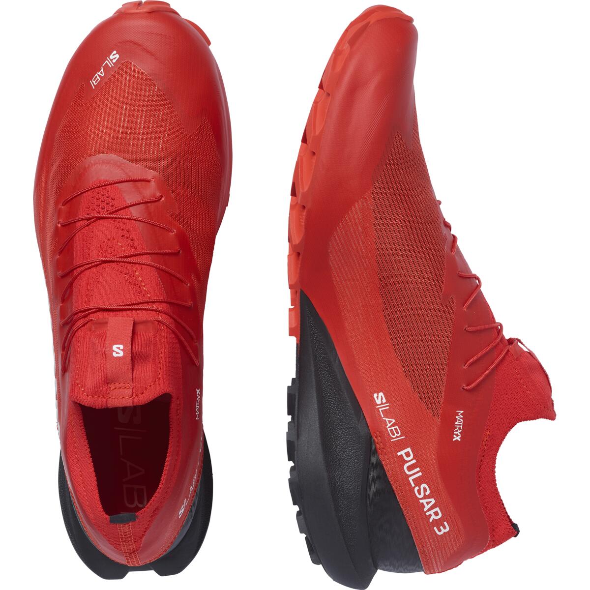 SALOMON S/LAB PULSAR 3 Fiery Red / Fiery Red / Black