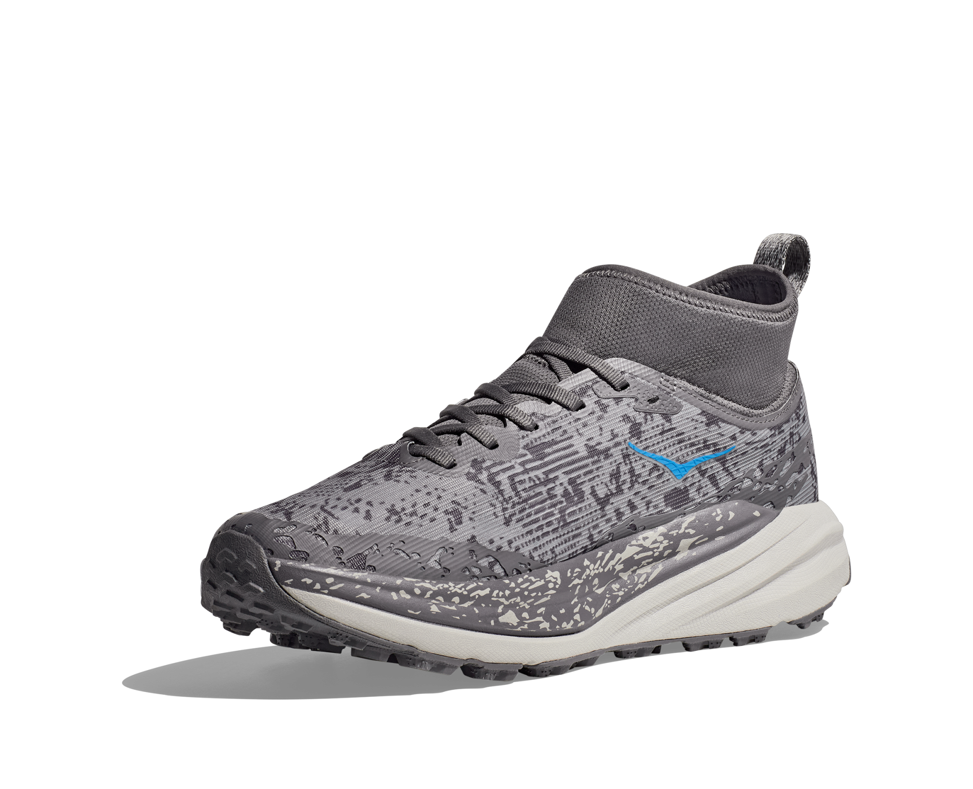 HOKA SPEEDGOAT 6 MID GTX M SATELLITE GREY / STARDUST