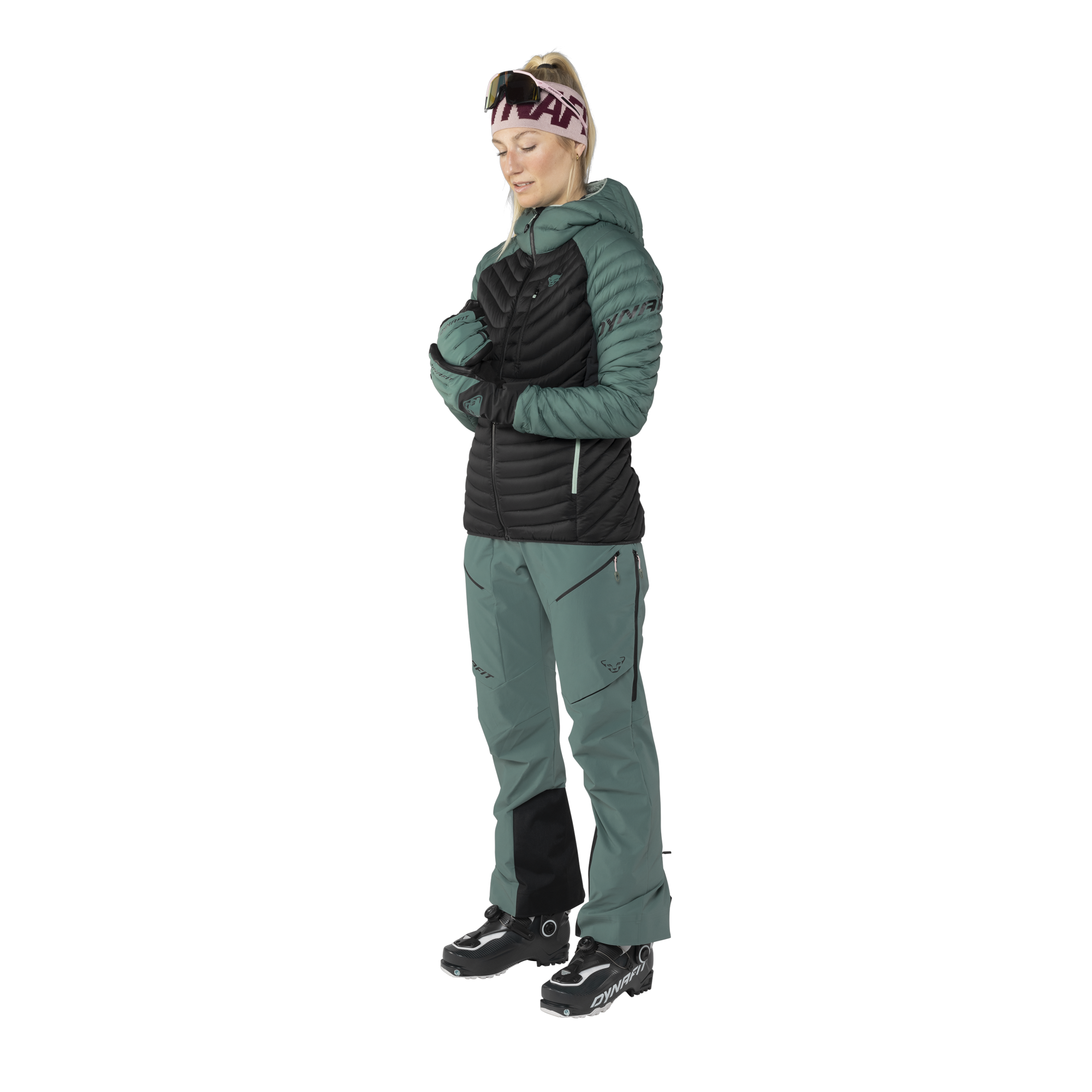 DYNAFIT Radical Down RDS Hooded Jacket Women Atlantic