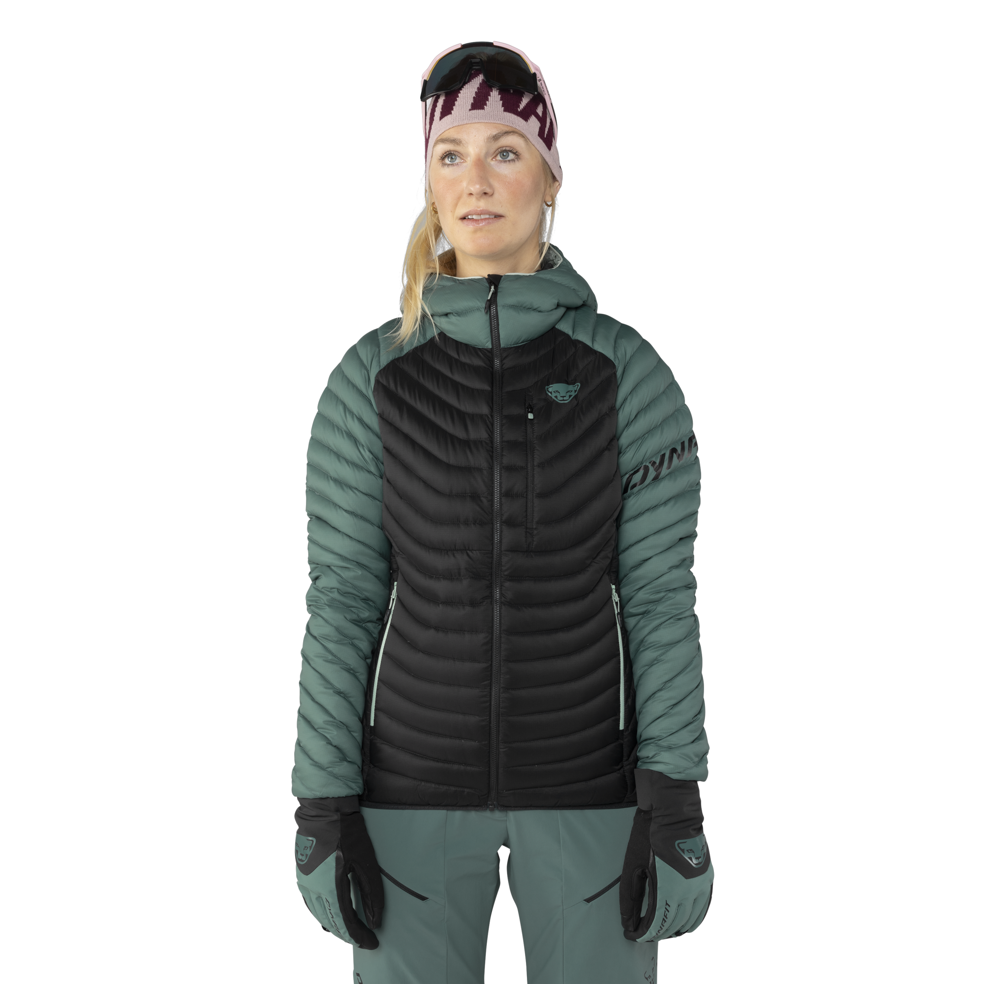 DYNAFIT Radical Down RDS Hooded Jacket Women Atlantic