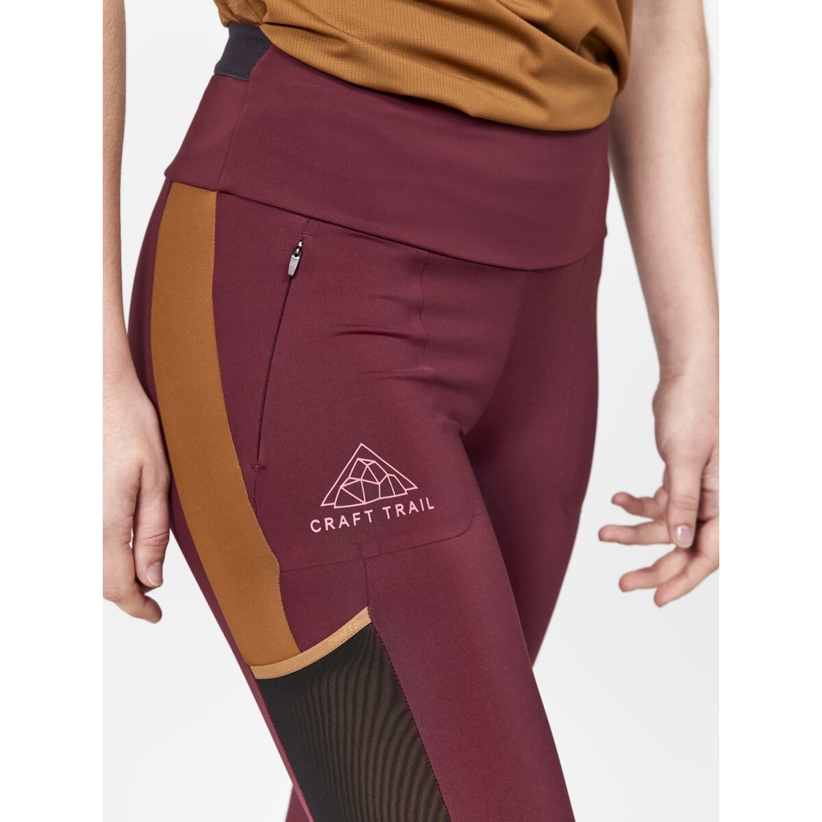 CRAFT PRO Trail Tights W Fialová