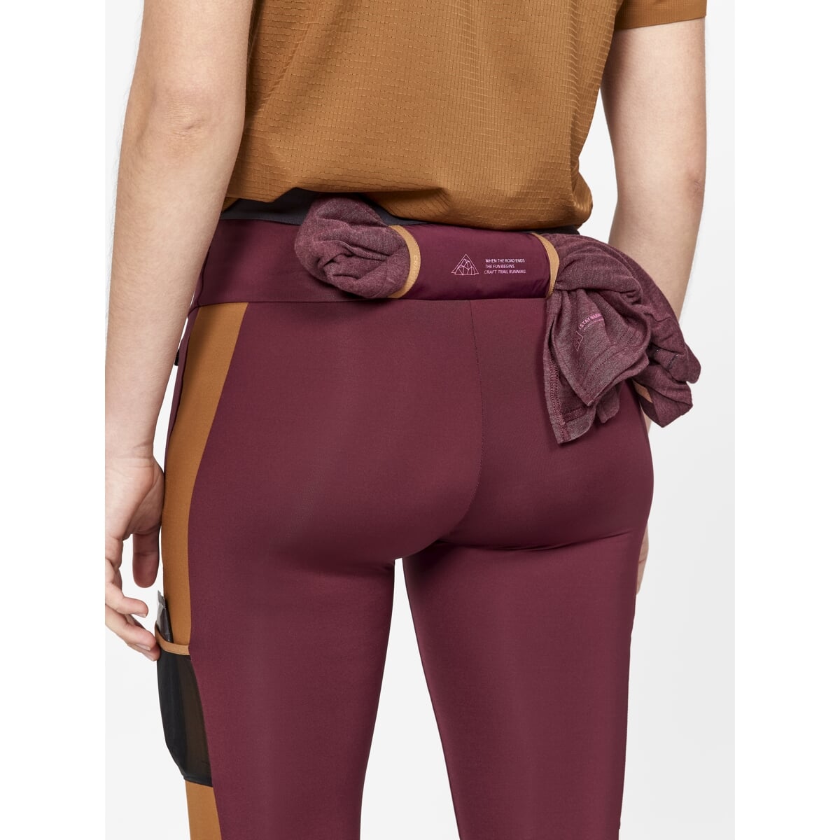 CRAFT PRO Trail Tights W Fialová