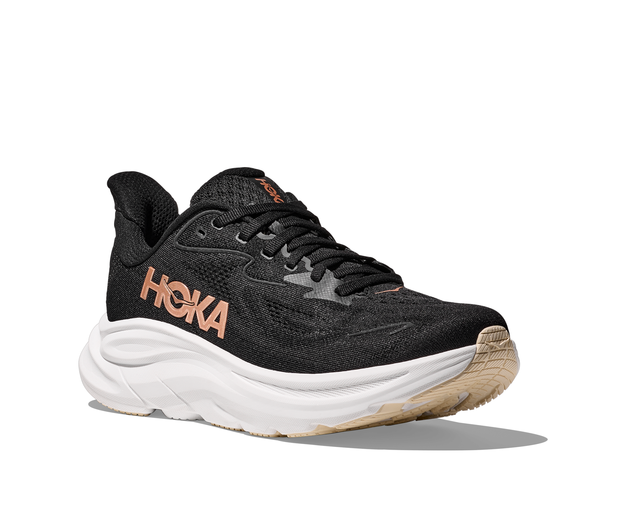 HOKA Clifton 10 W Black / Rose Gold