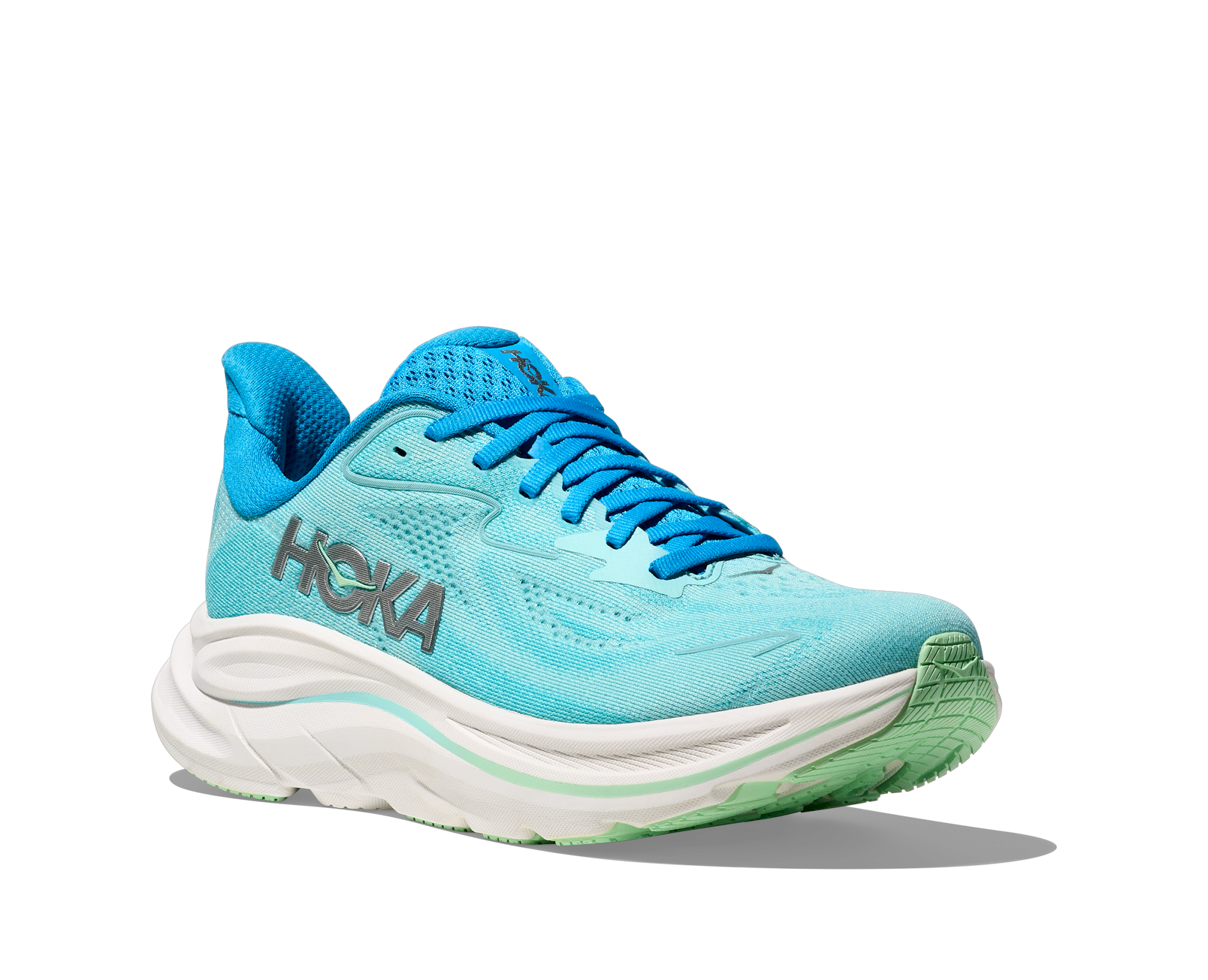 HOKA Clifton 10 W WIDE Skyward Blue / Cielo Blue