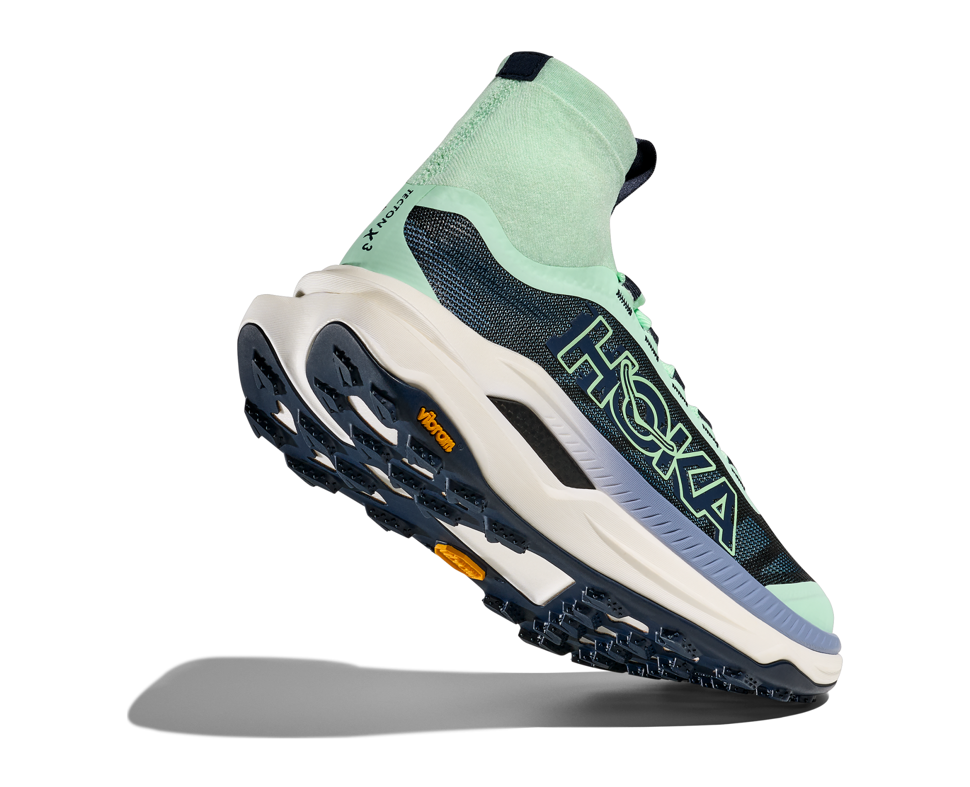 HOKA Tecton X 3 W Mint Fluorite / Varsity Navy
