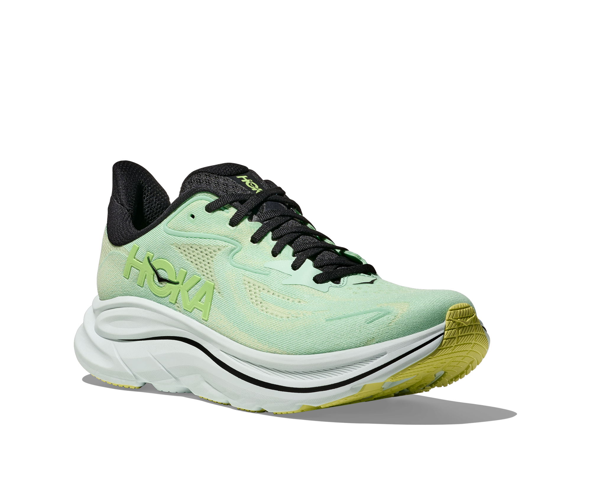 HOKA Clifton 10 M Mint Fluorite / Luna Moth