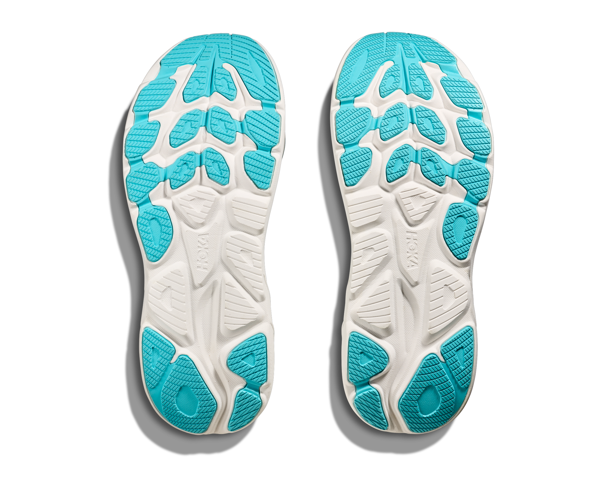 HOKA Clifton 10 M White / Skyward Blue