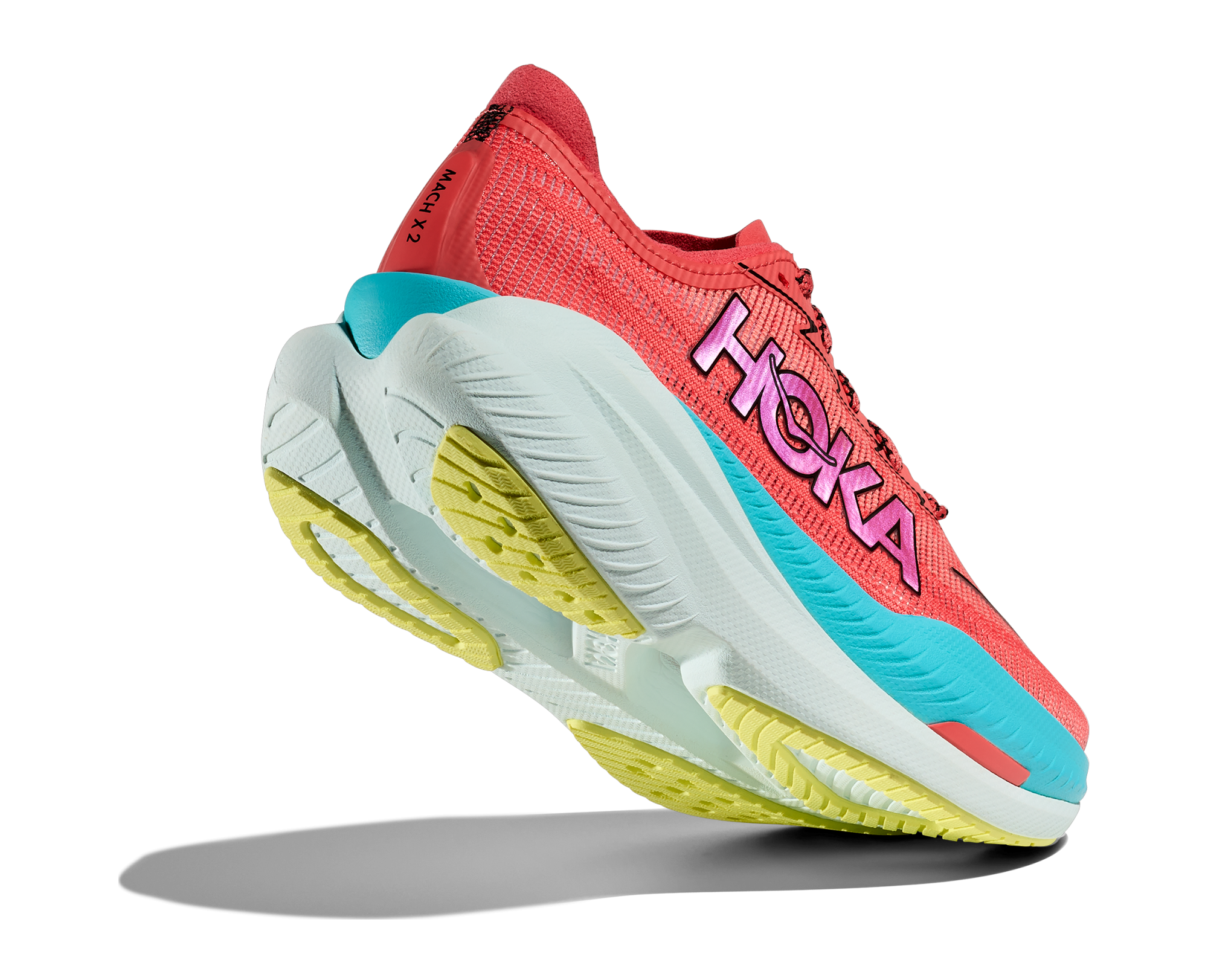 HOKA Mach X 2 M Grapefruit / Electric Coral