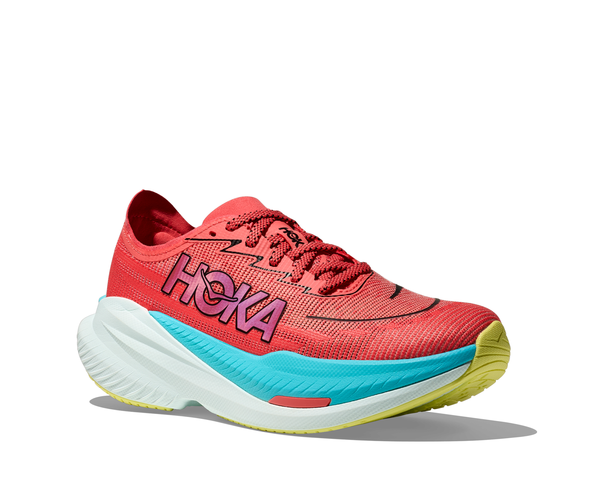 HOKA Mach X 2 M Grapefruit / Electric Coral