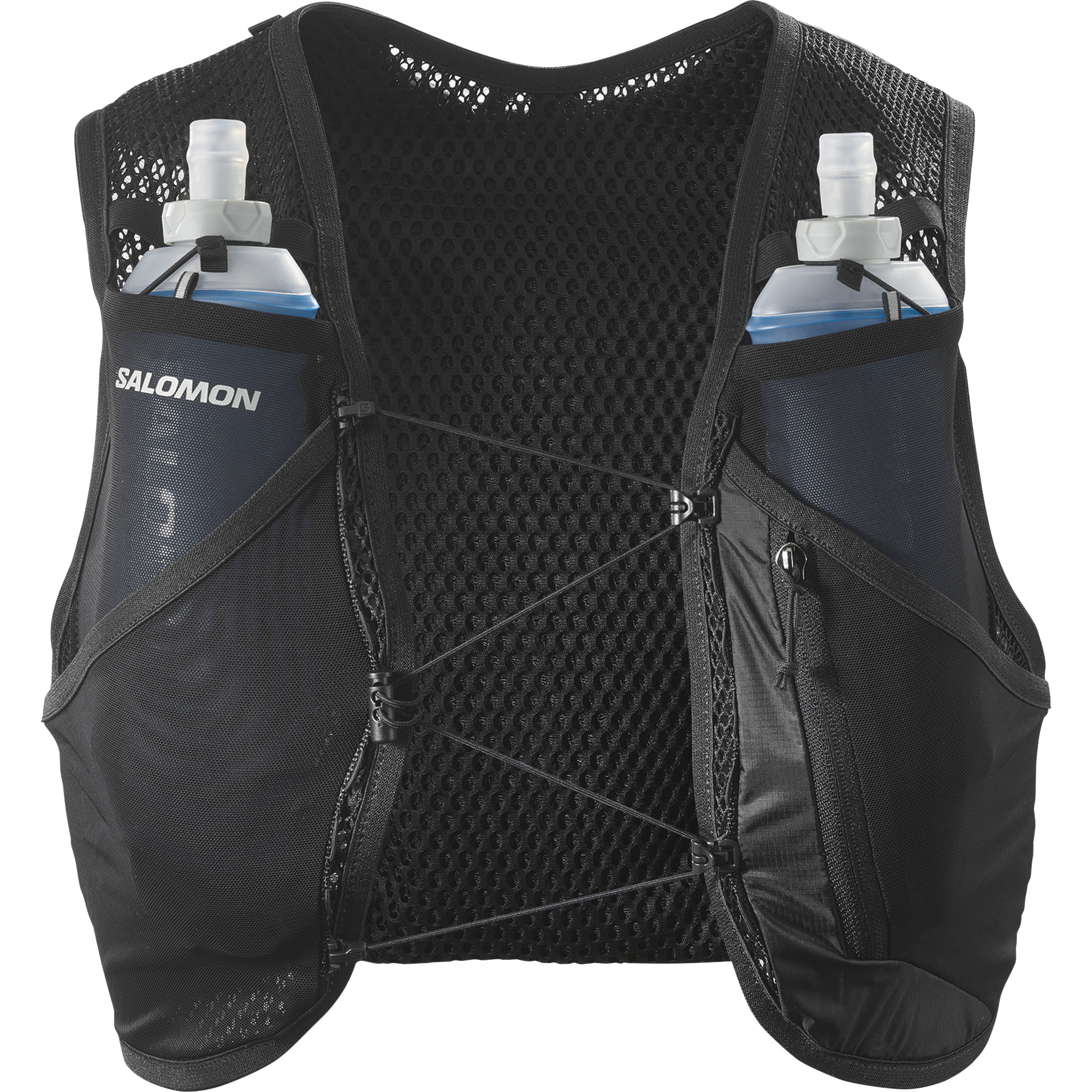 SALOMON Active Skin 4 Set Black / Metal