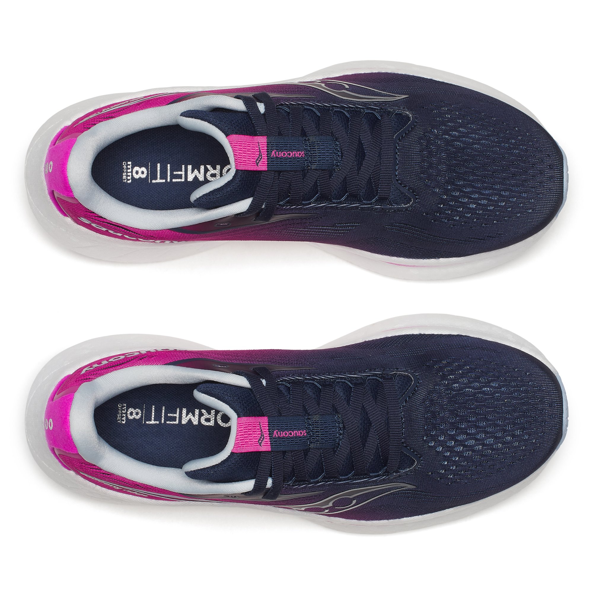 SAUCONY Ride 18 W Navy / Fuchsia