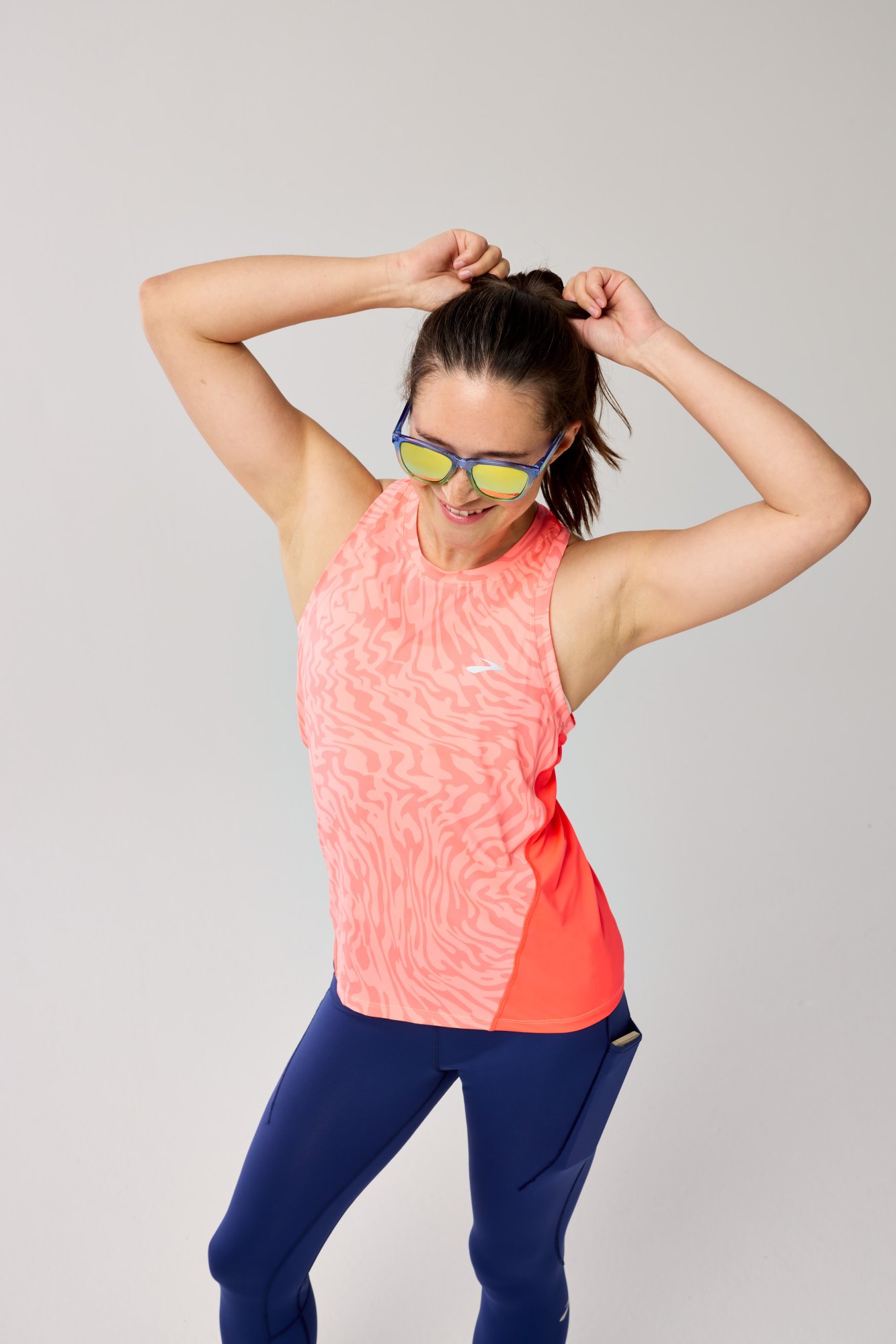BROOKS Sprint Free Tank 3.0 W Růžová