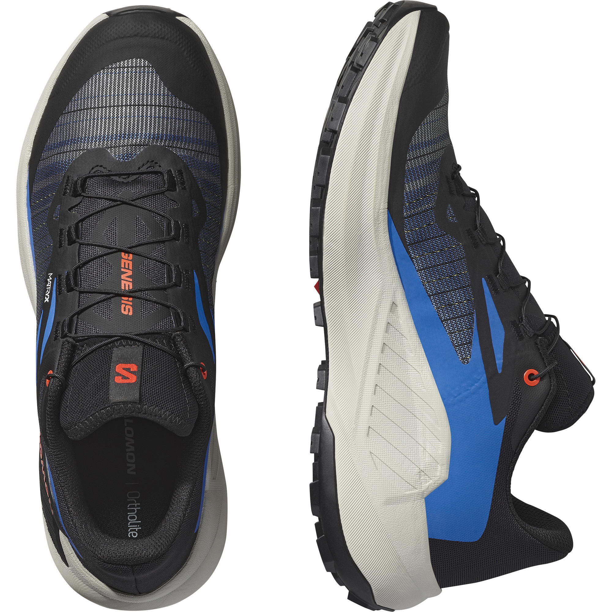 SALOMON Genesis Black / French Blue / Cherry Tomato