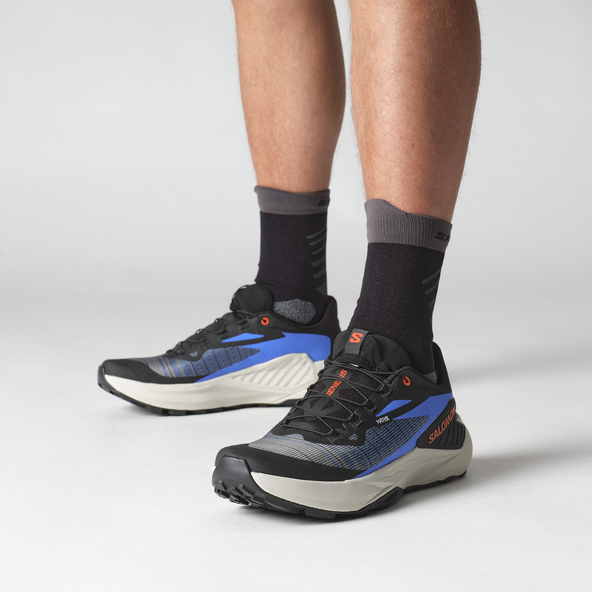 SALOMON Genesis Black / French Blue / Cherry Tomato